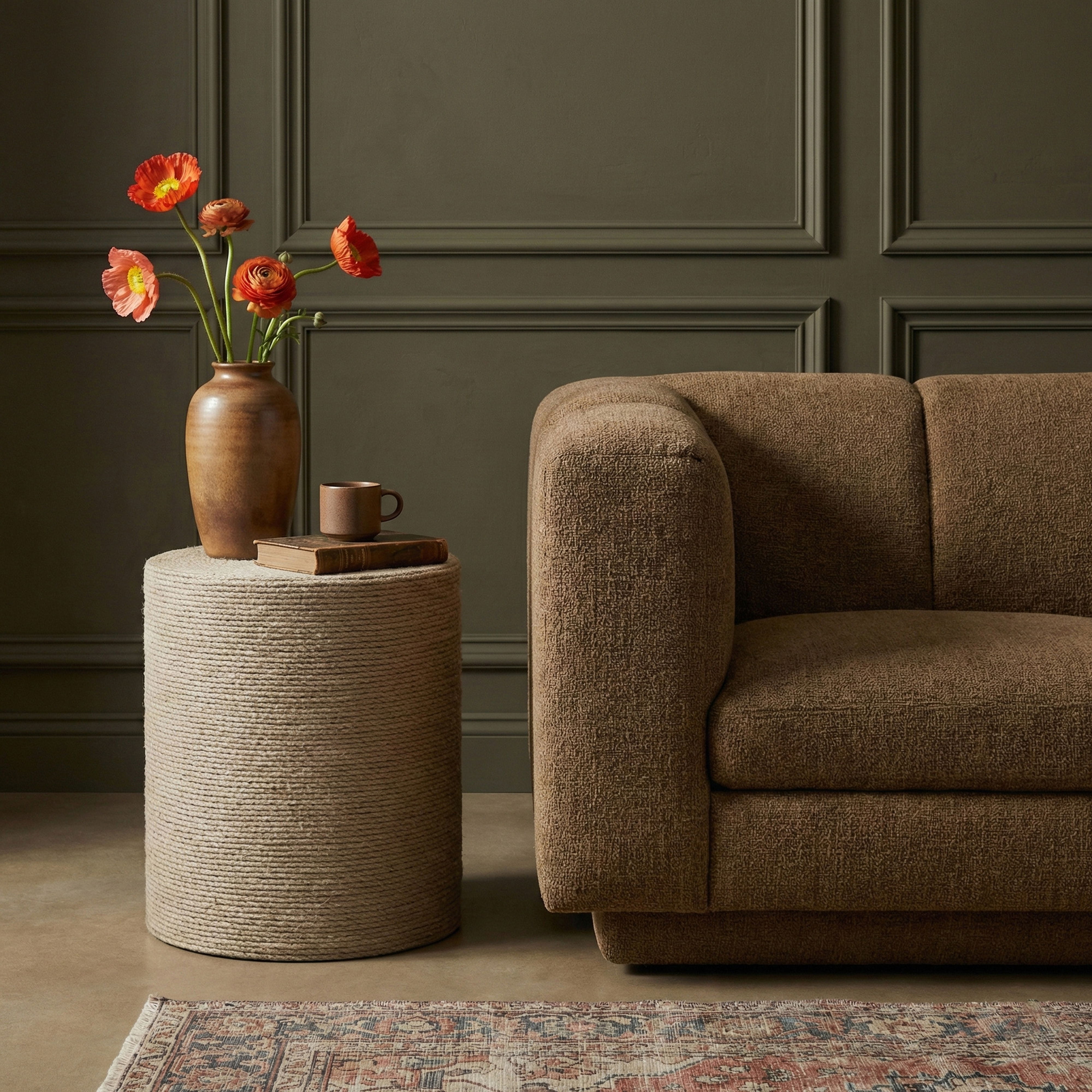 Meadow - Jute End Table - Natural
