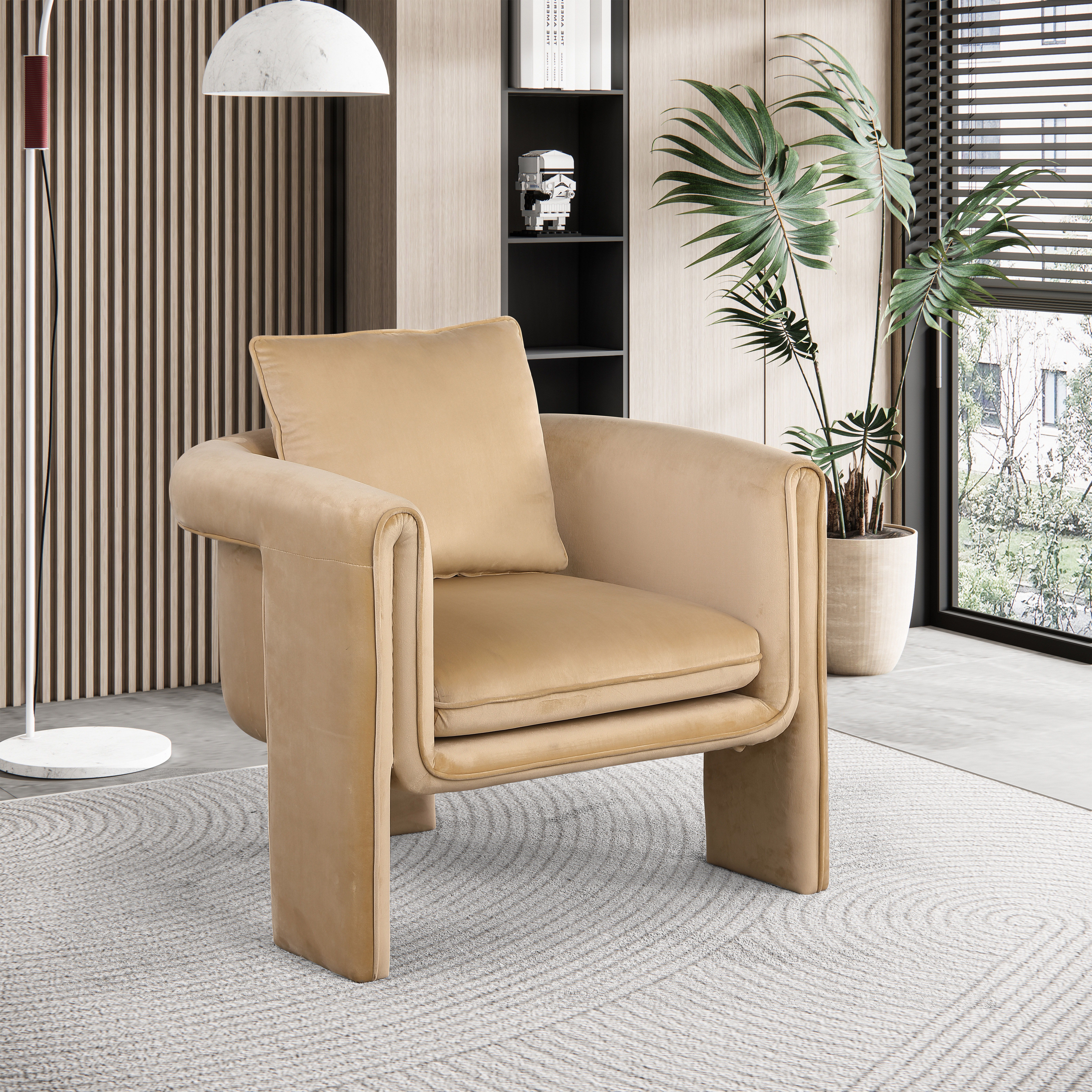 Sloan - Accent Chair - Camel