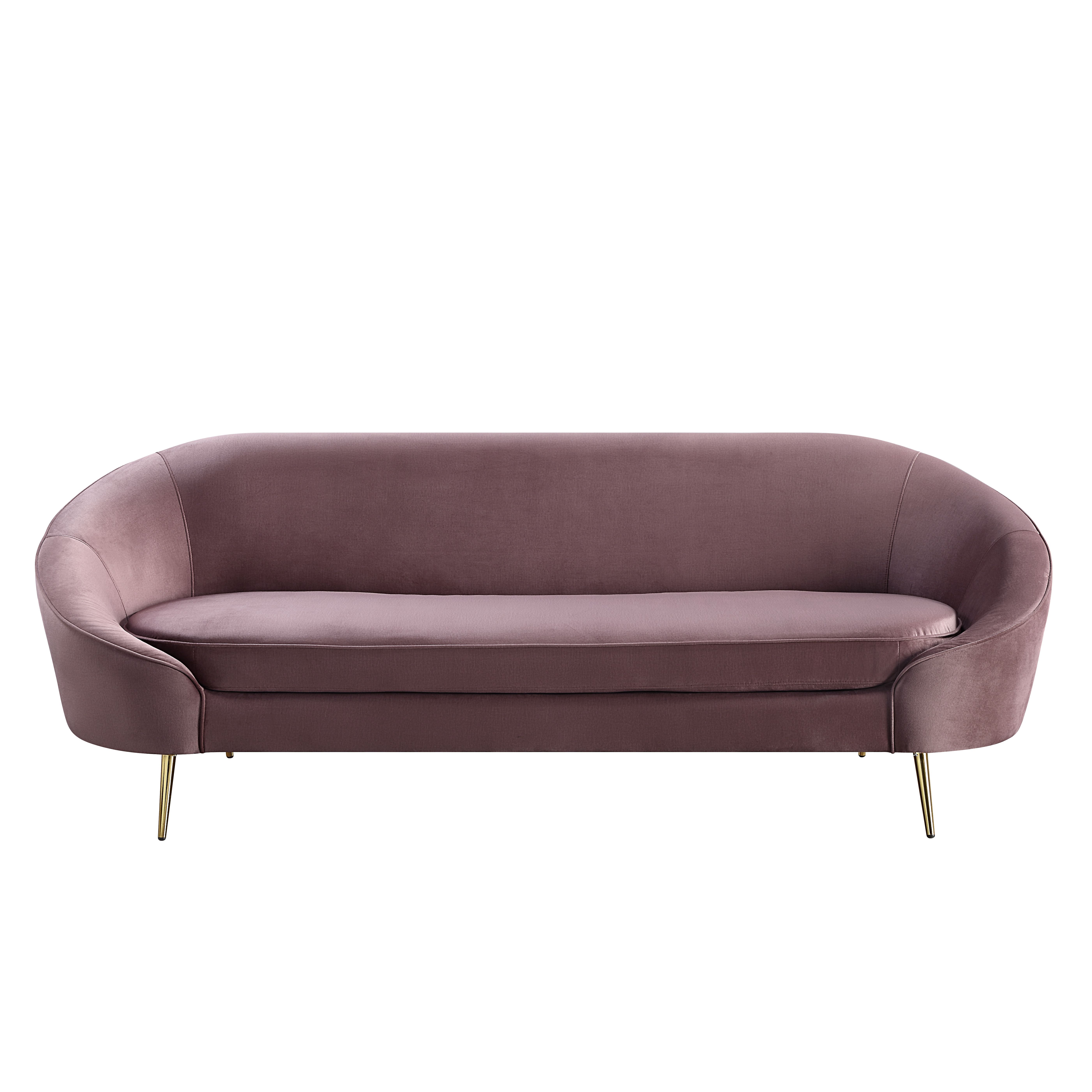 Abey - Sofa - Pink Velvet, pink, view 2