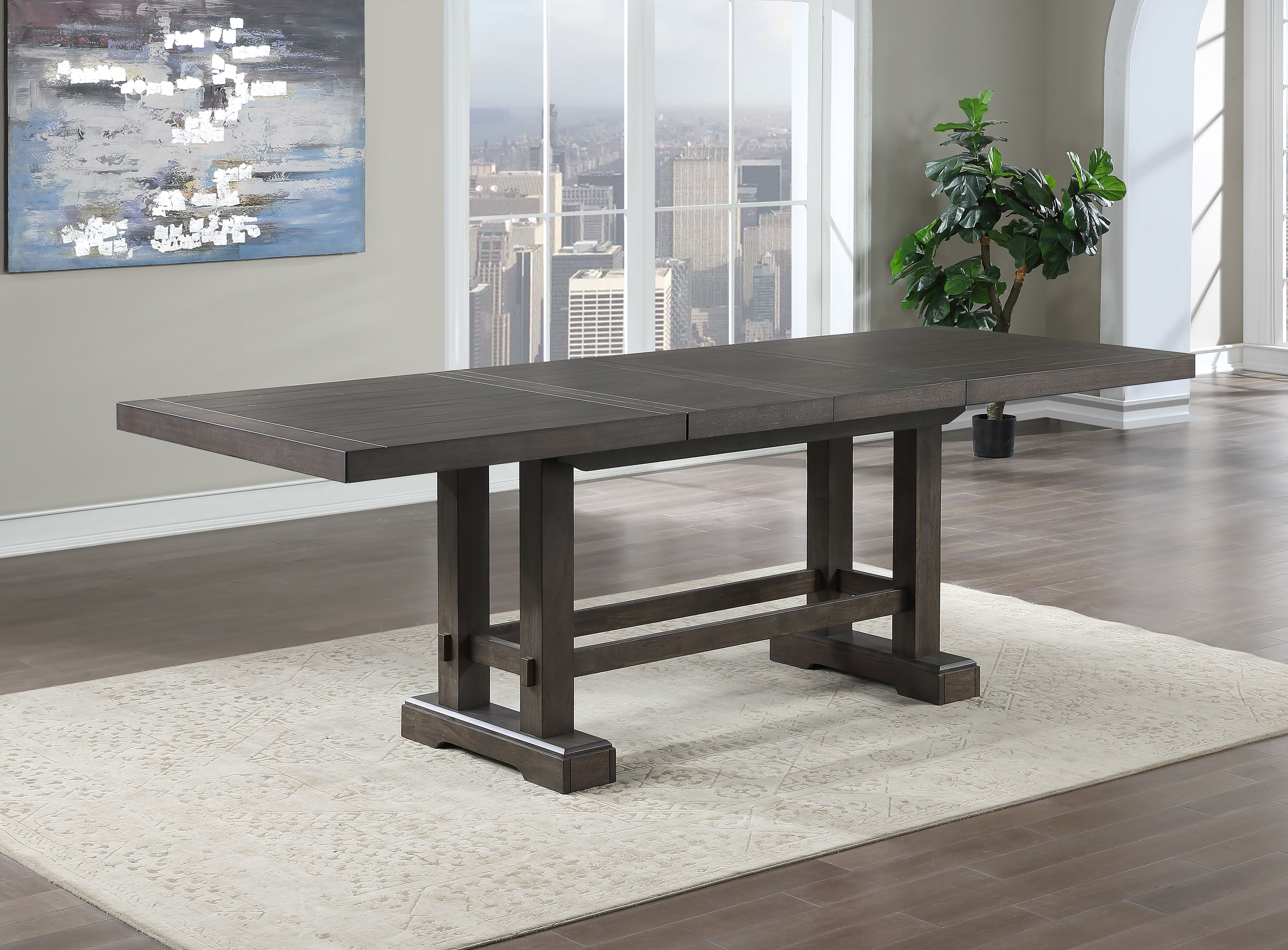 Napa - Counter Table - Dark Brown