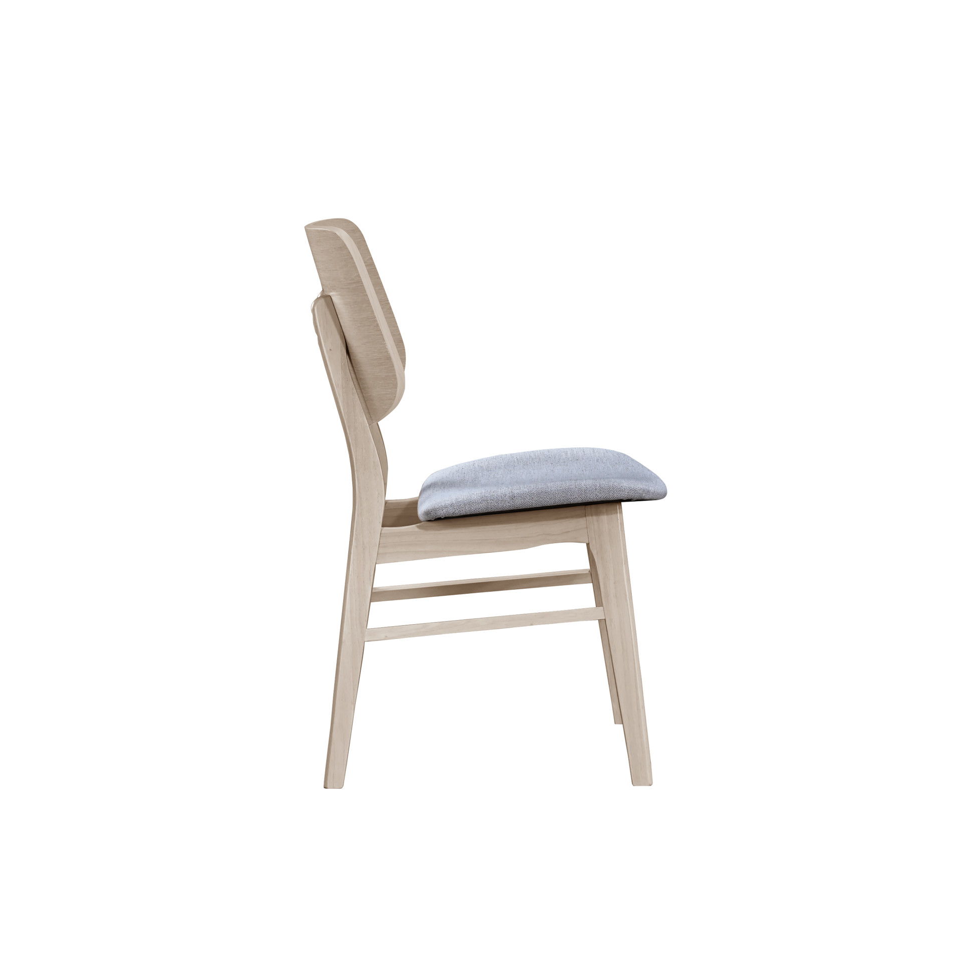 Oscar - Wood Back Chair (Set of 2) - White Ash