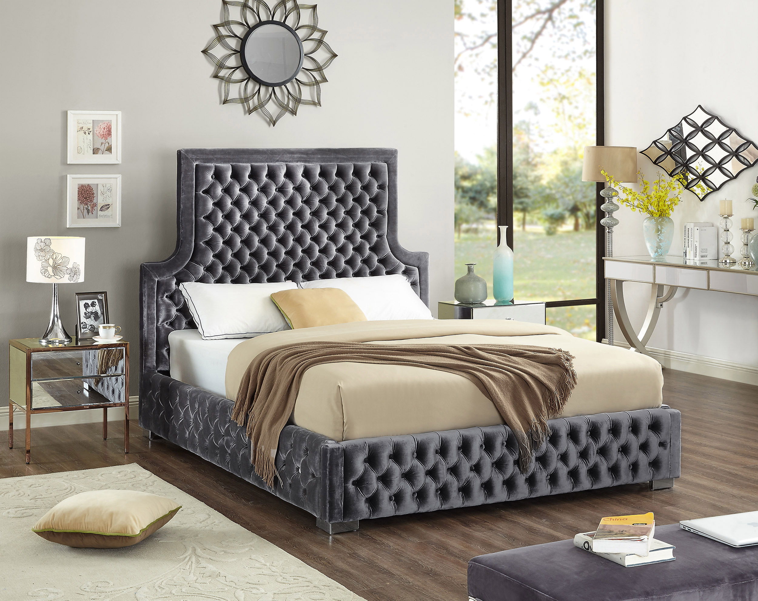 Sedona - Queen Bed - Gray