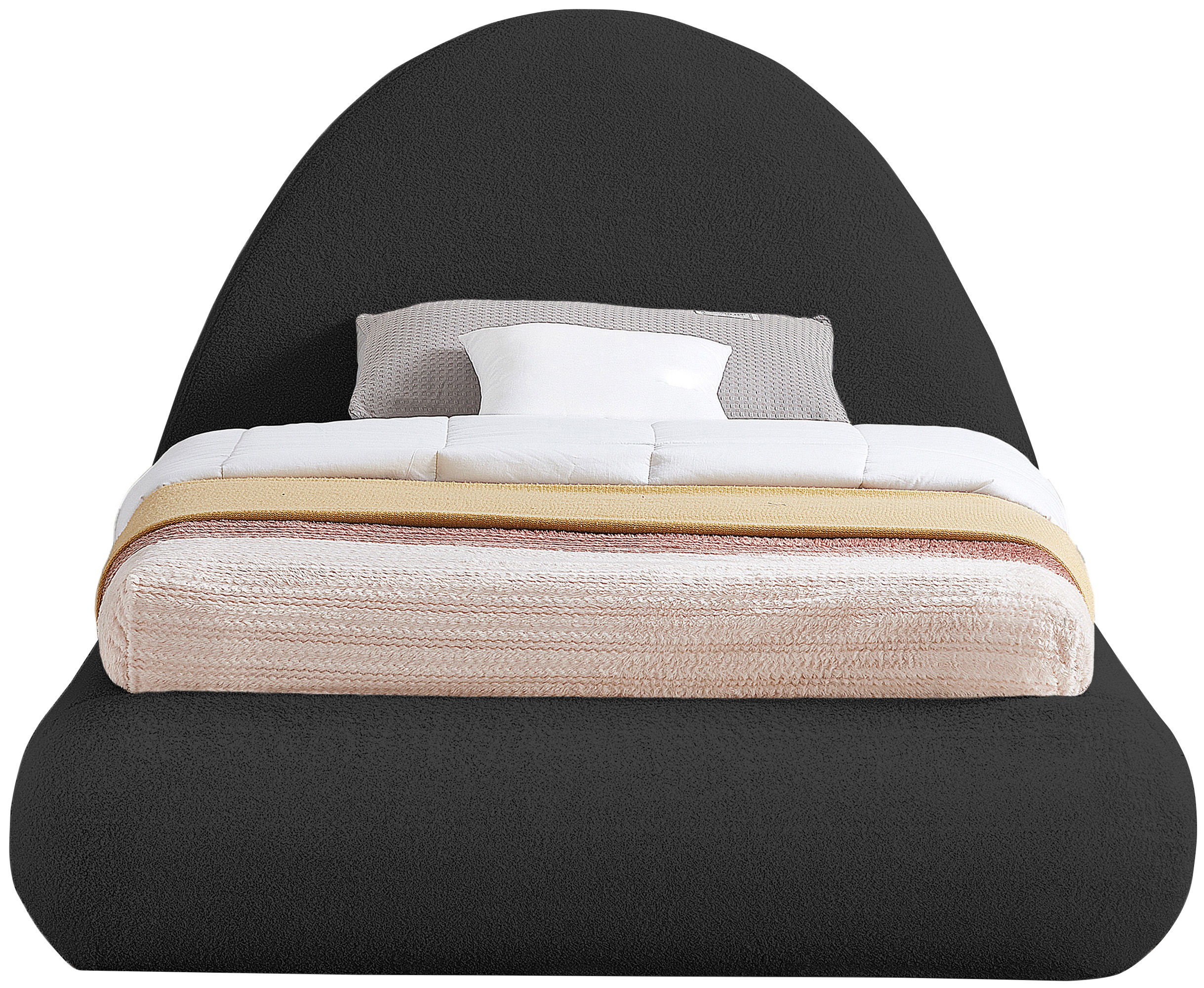 Rudy - Twin Bed - Black