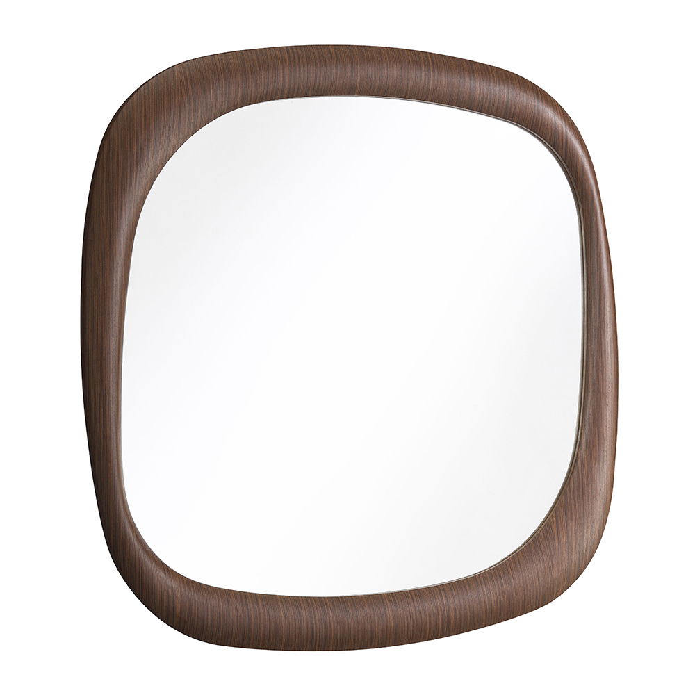 Dana - Accent Mirror - Dark Walnut, dark brown, view 6