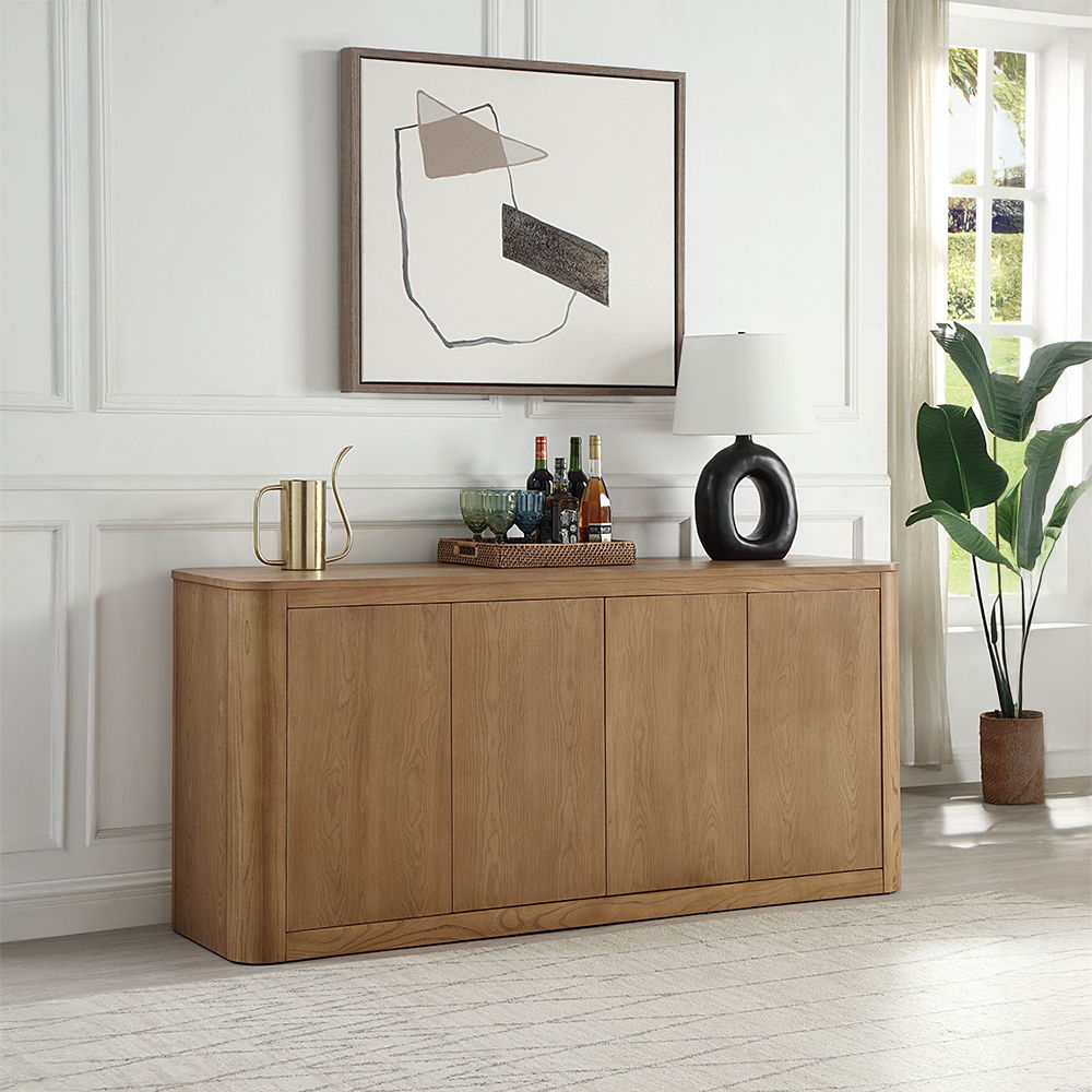 Zoey - Server - Oak, light brown
