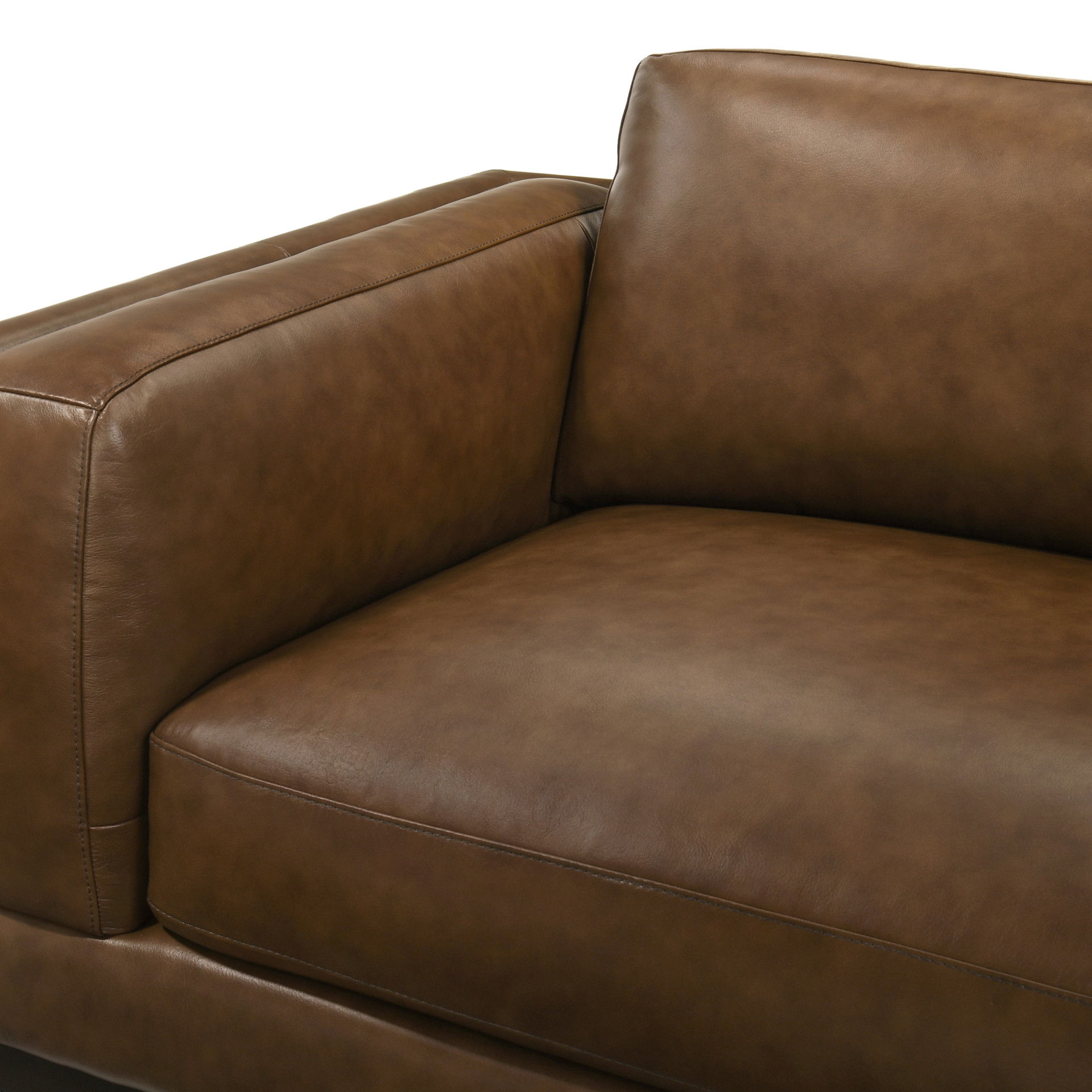 Sayer - Sofa - Brown, dark brown, view 6