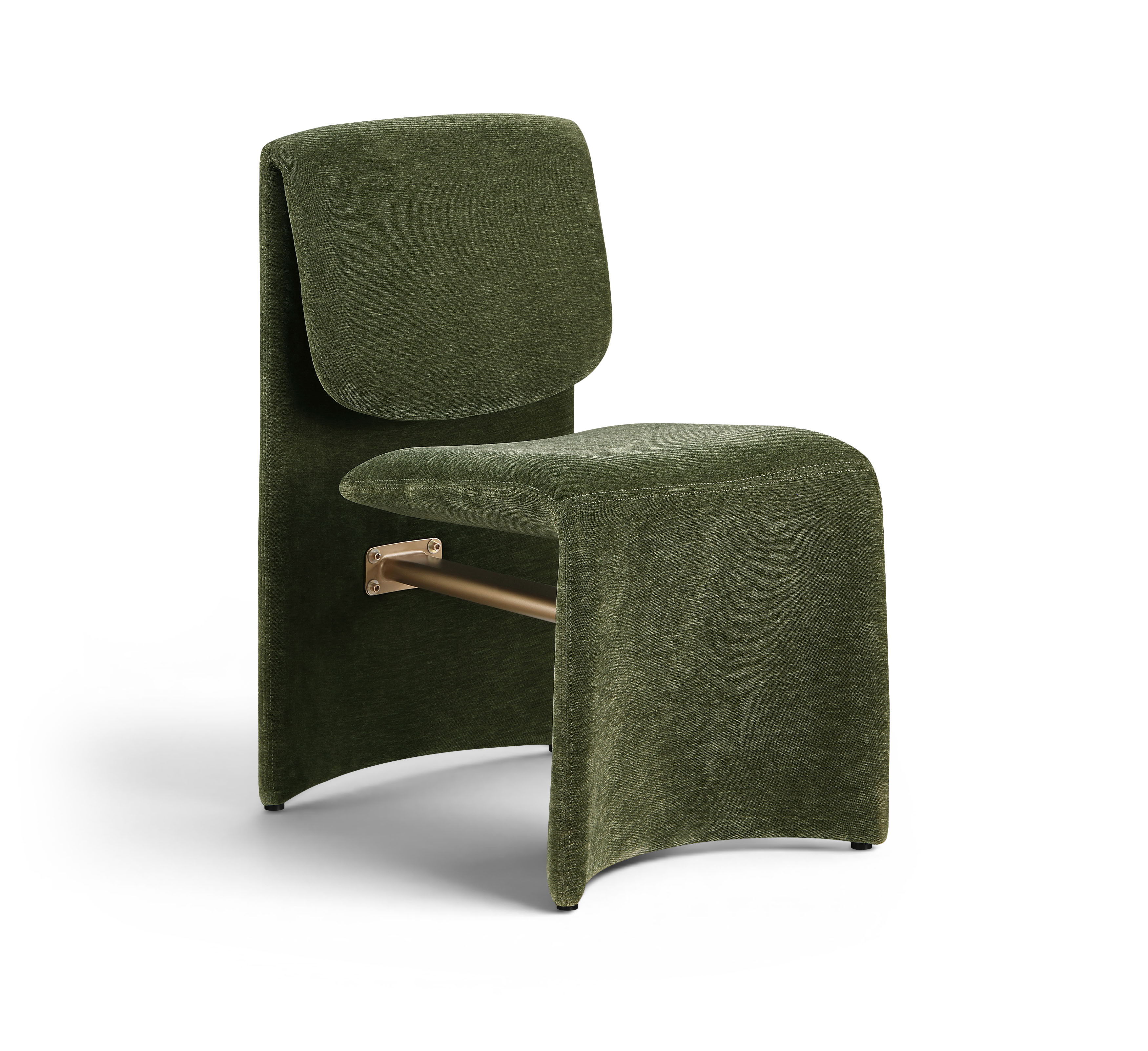 Slique - Performance Fabric Upholstered Dining Chair (Set of 2) - Green