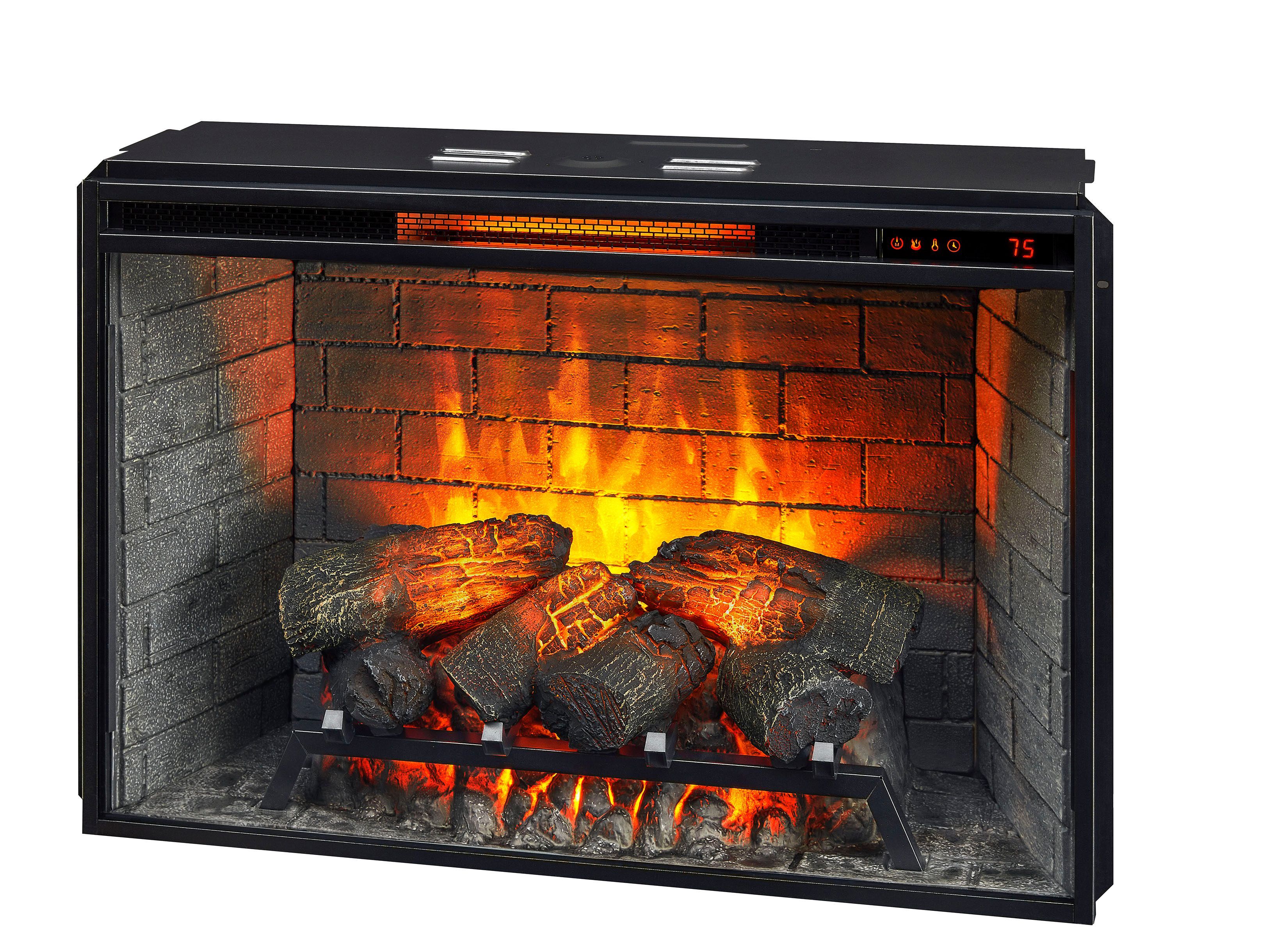 33\" Fireplace Insert - Black Image