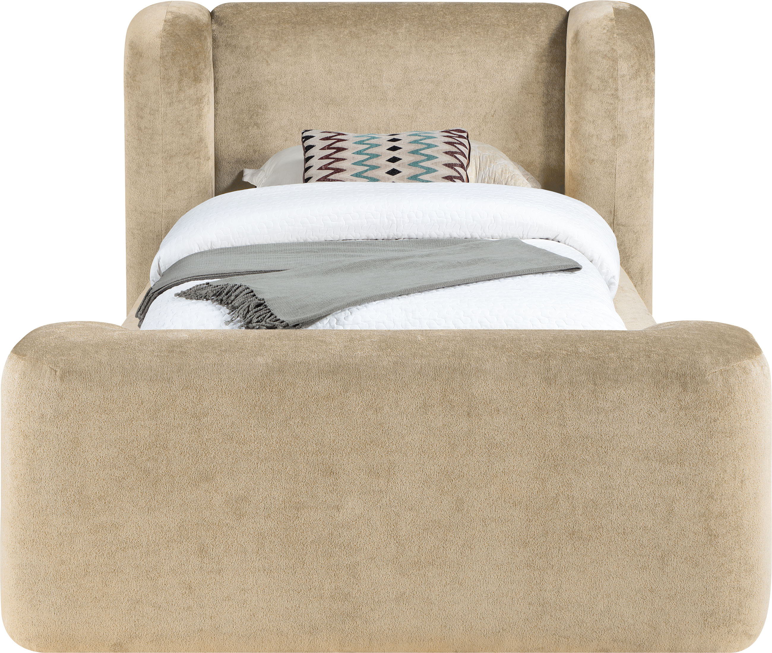 Modena - Twin Bed - Beige