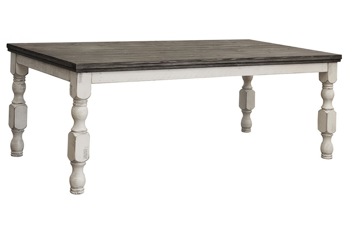International Furniture Direct Stone - Rectangular Dining Table