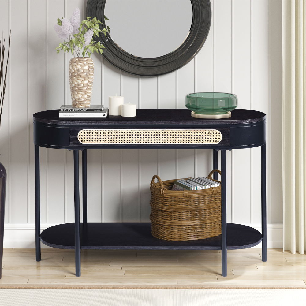 Colson - Sofa Table - Black, black, view 6