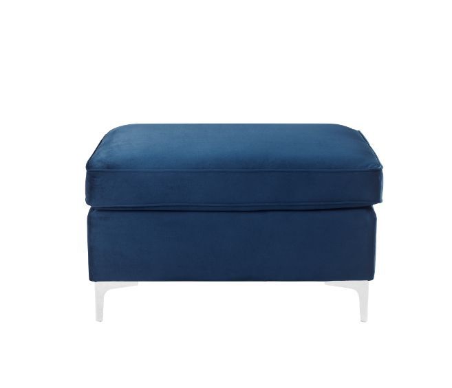 Jaszira - Modular Ottoman - Blue Velvet, blue, view 2