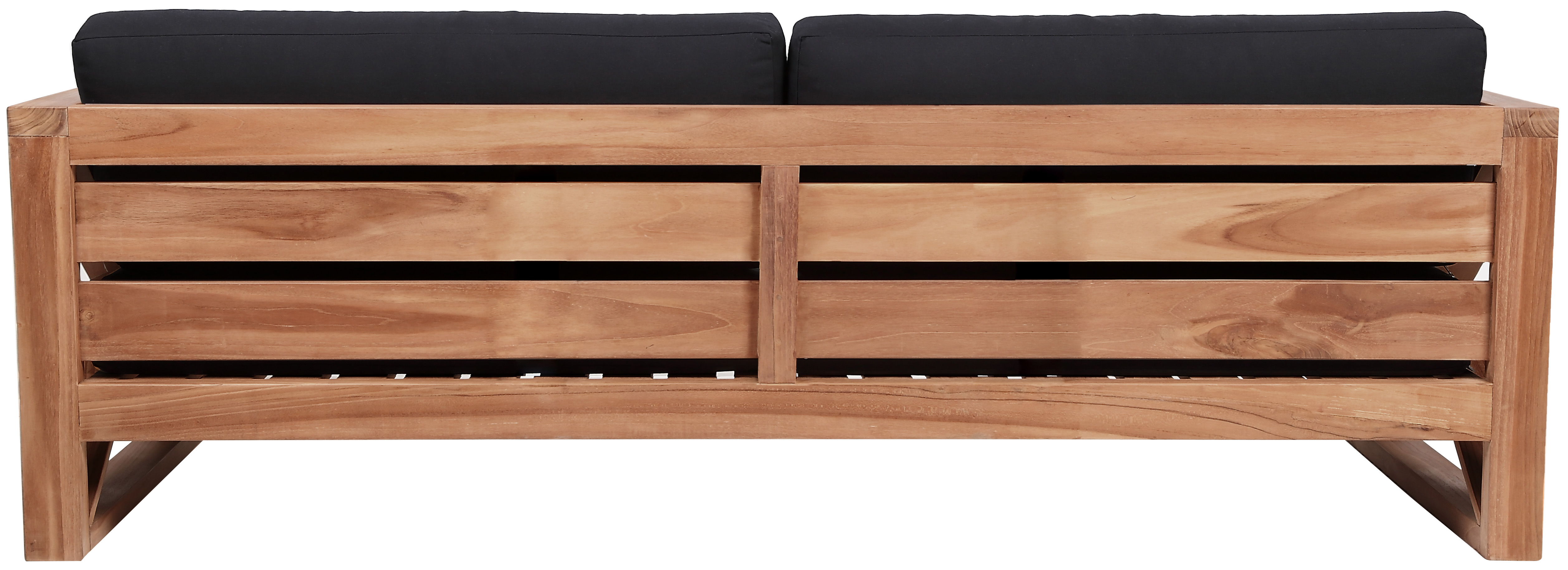 Anguilla - Water Resistant Outdoor Sofa - Black