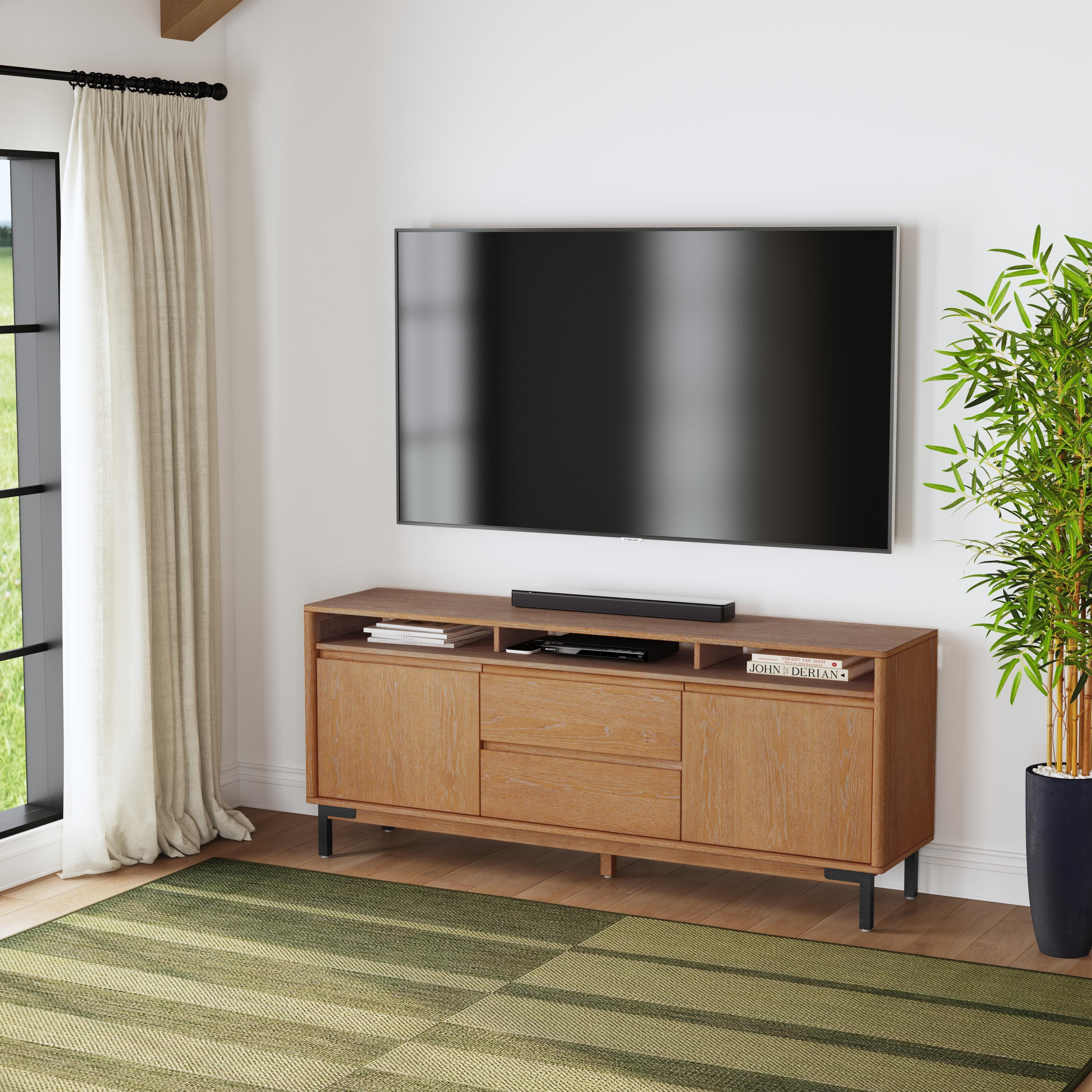 Millwork - Entertainment Base - Light Brown, light brown, view 7