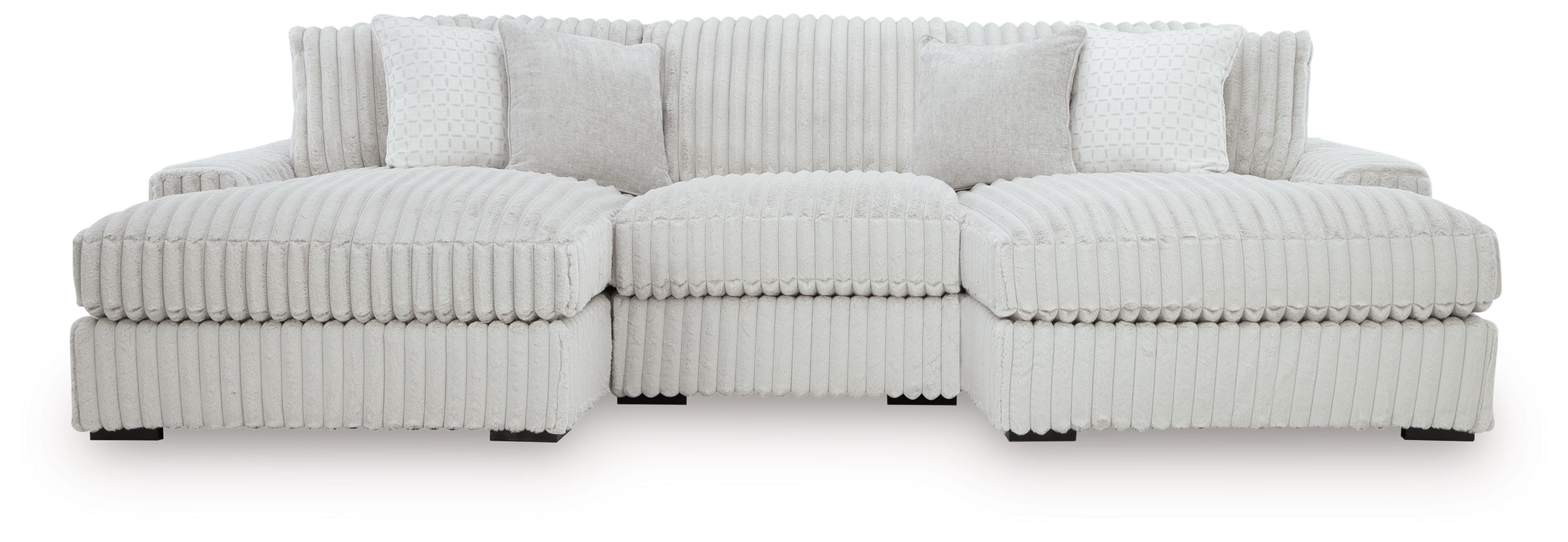 3 Pc · Sectional With Double Chaise