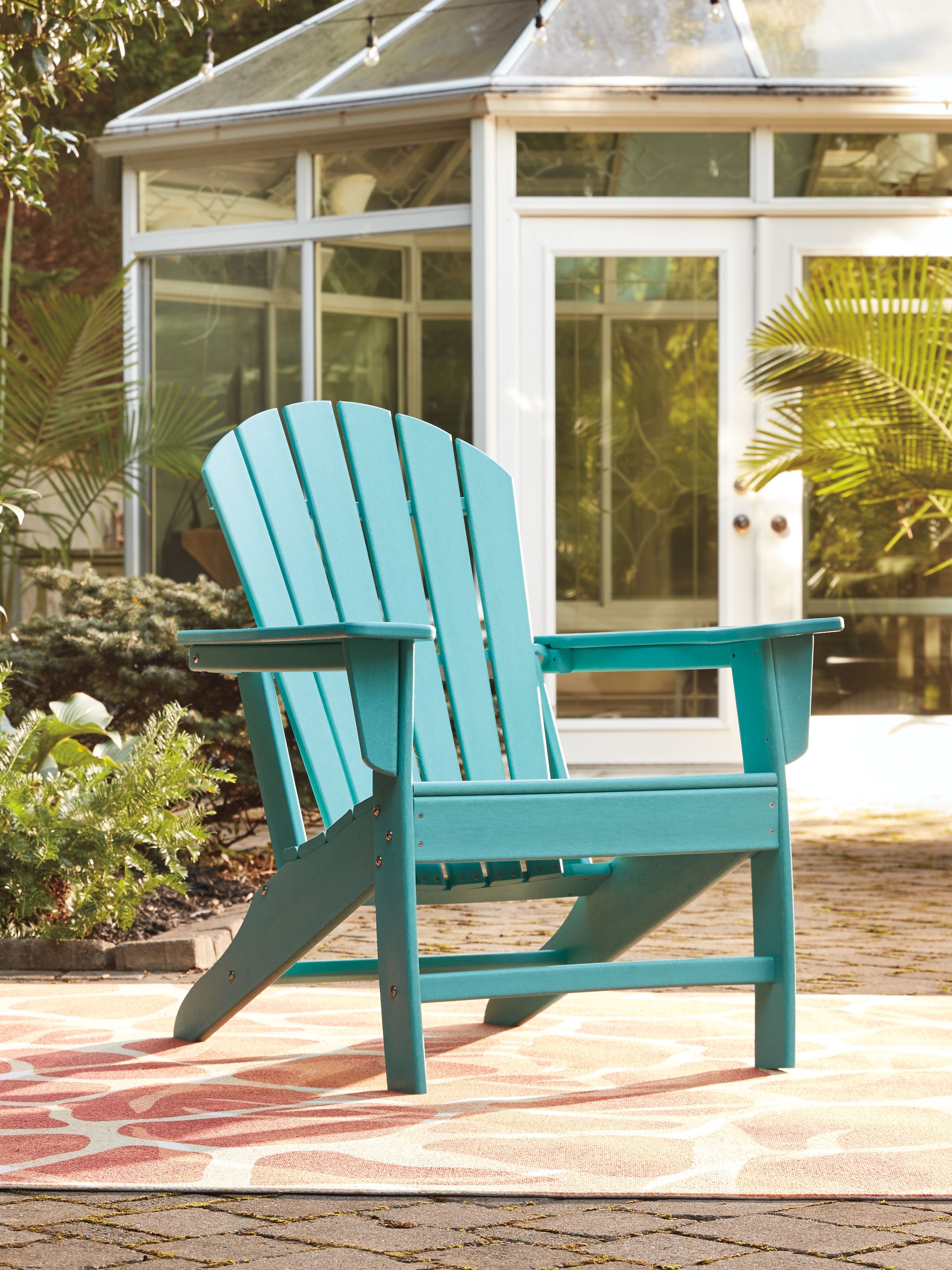 Ashley Furniture Sundown Treasure - Adirondack Chair - Turquoise - Image 7