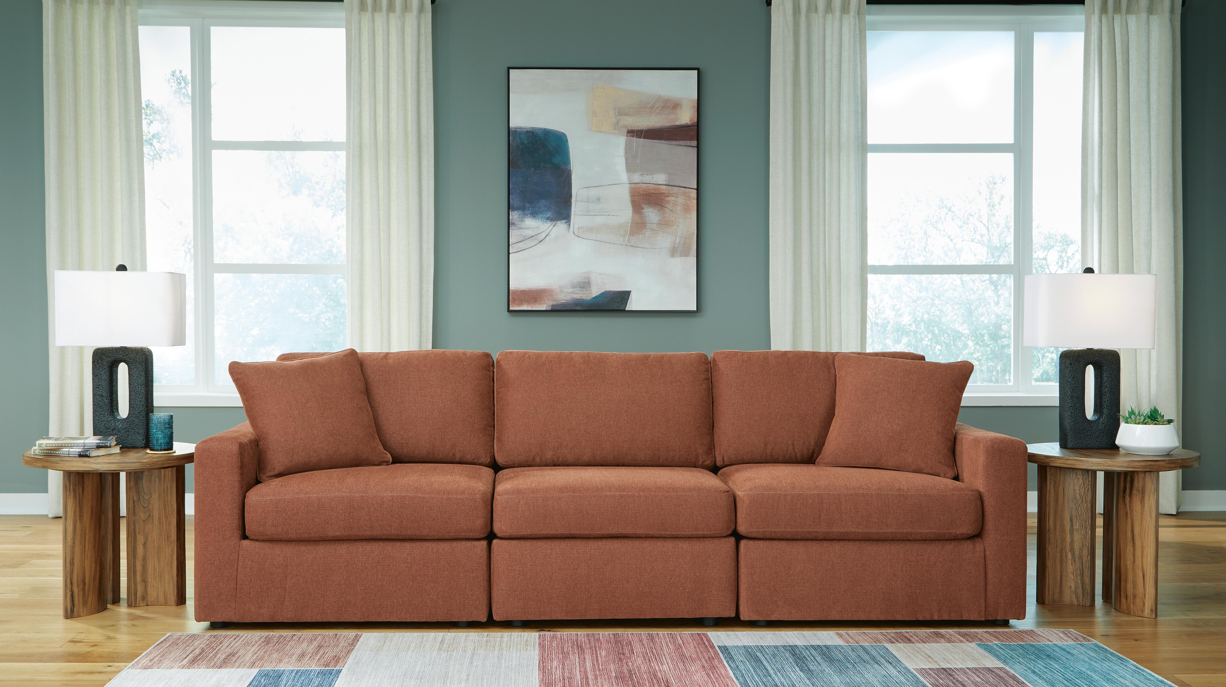 Ashley Furniture Modmax - 3-Piece Sectional - Spice - Image 3