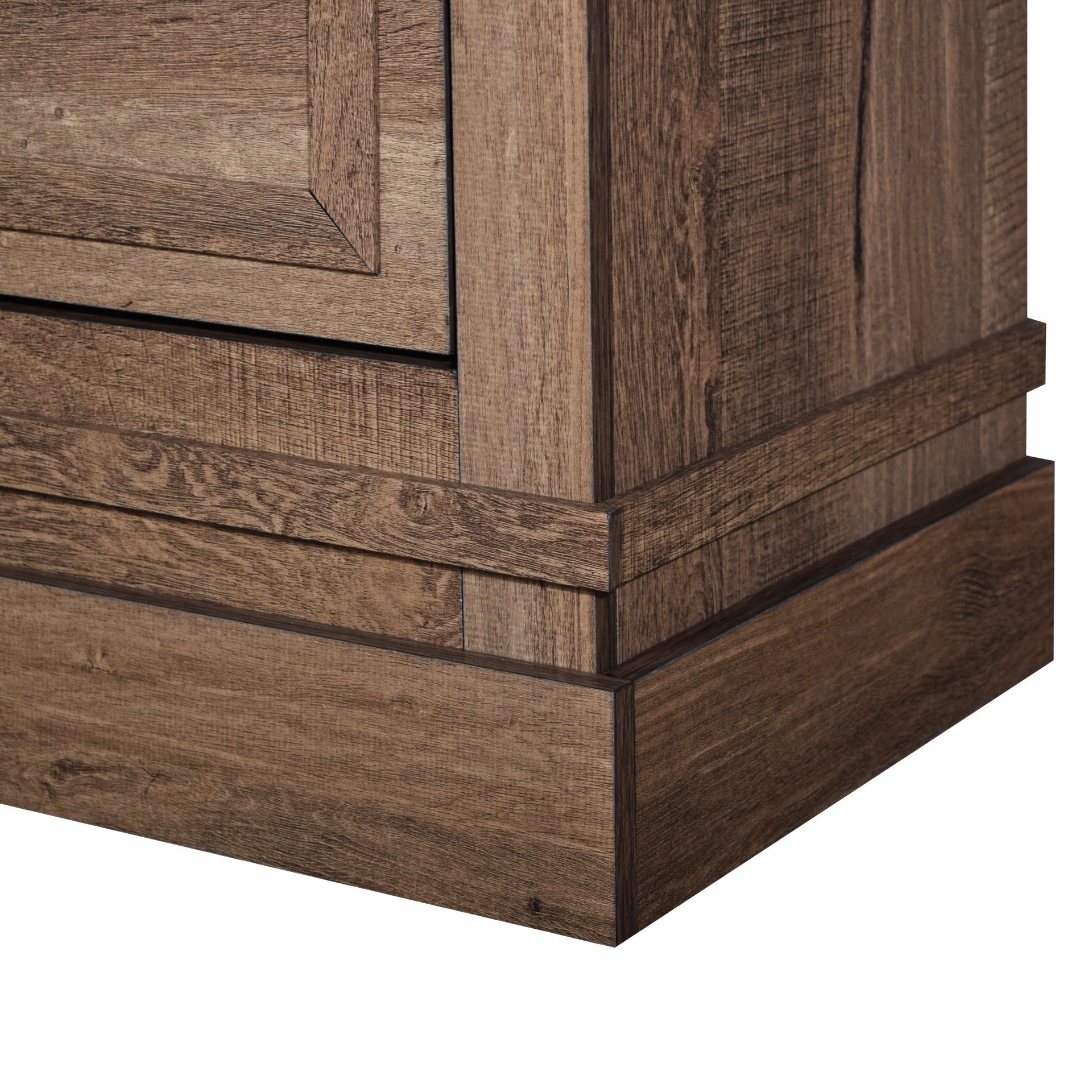 Coventry Hall - Mirror - Pecan, light brown, view 5