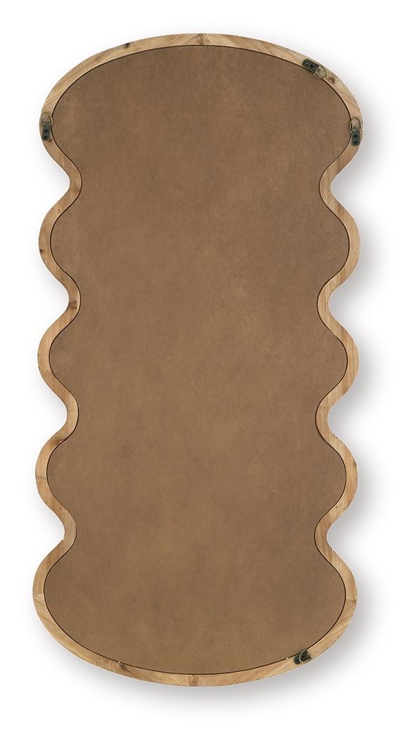 Serendis - Accent Mirror - Brown, light brown, view 5