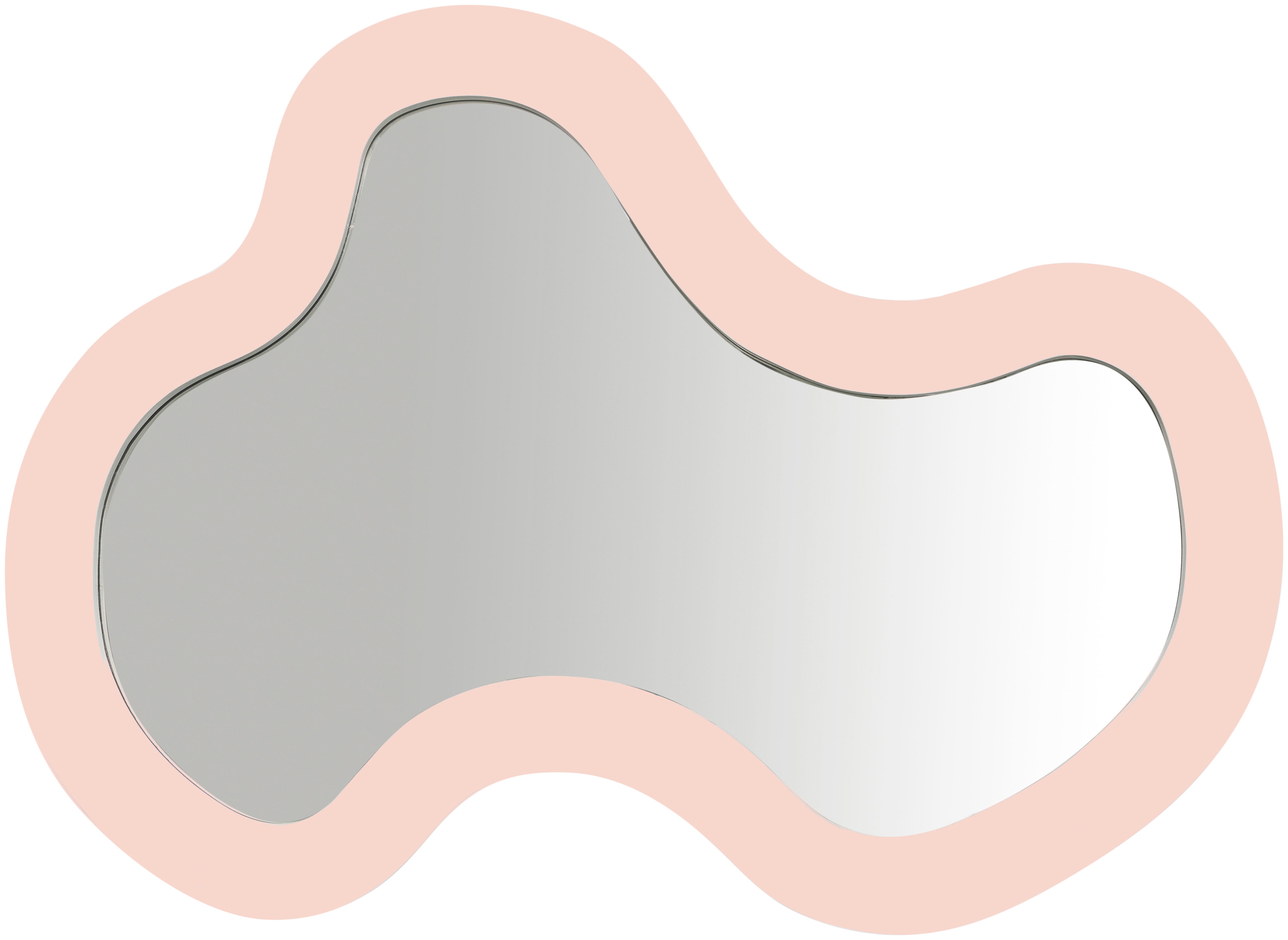 Oblique - 38" Frame Mirror - Pink