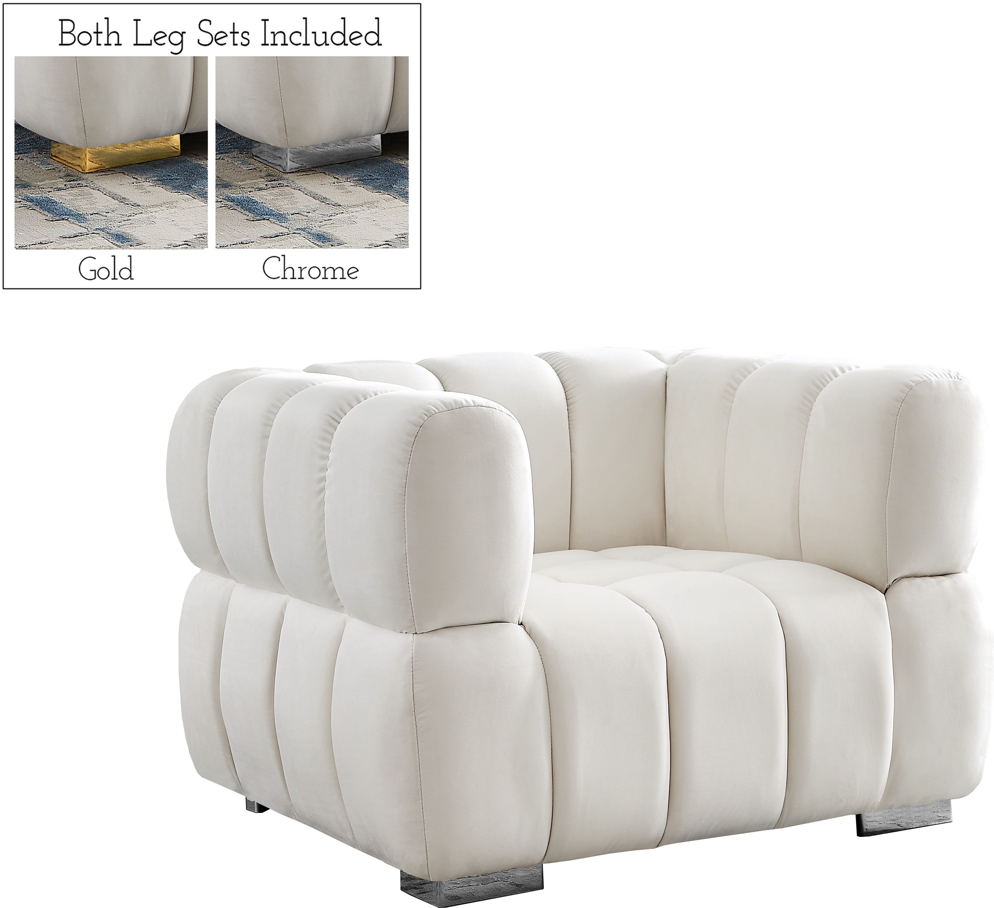 Gwen - Chair - Cream