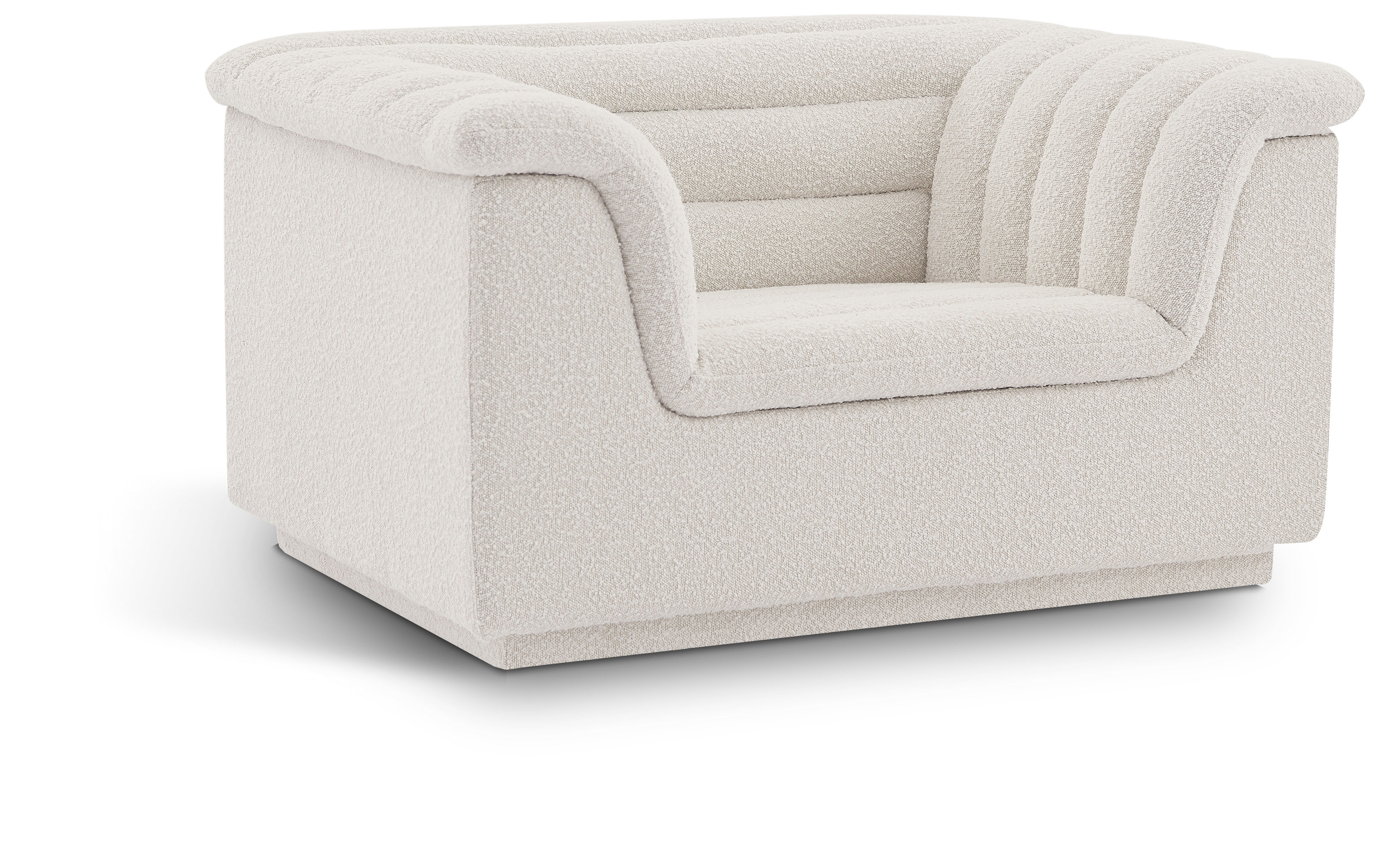 Cascade - Boucle Chair - Cream