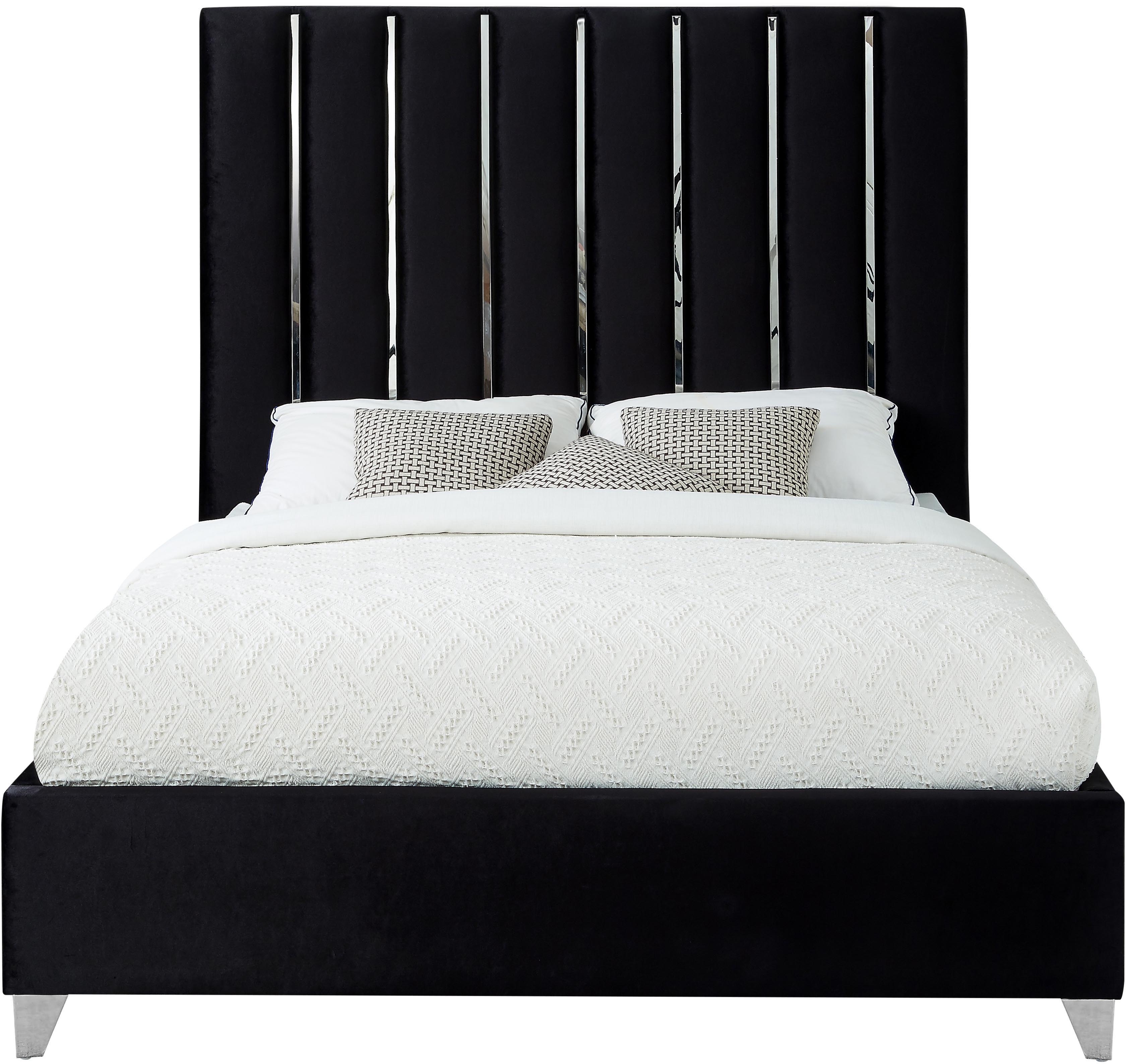 Enzo - Queen Bed - Black