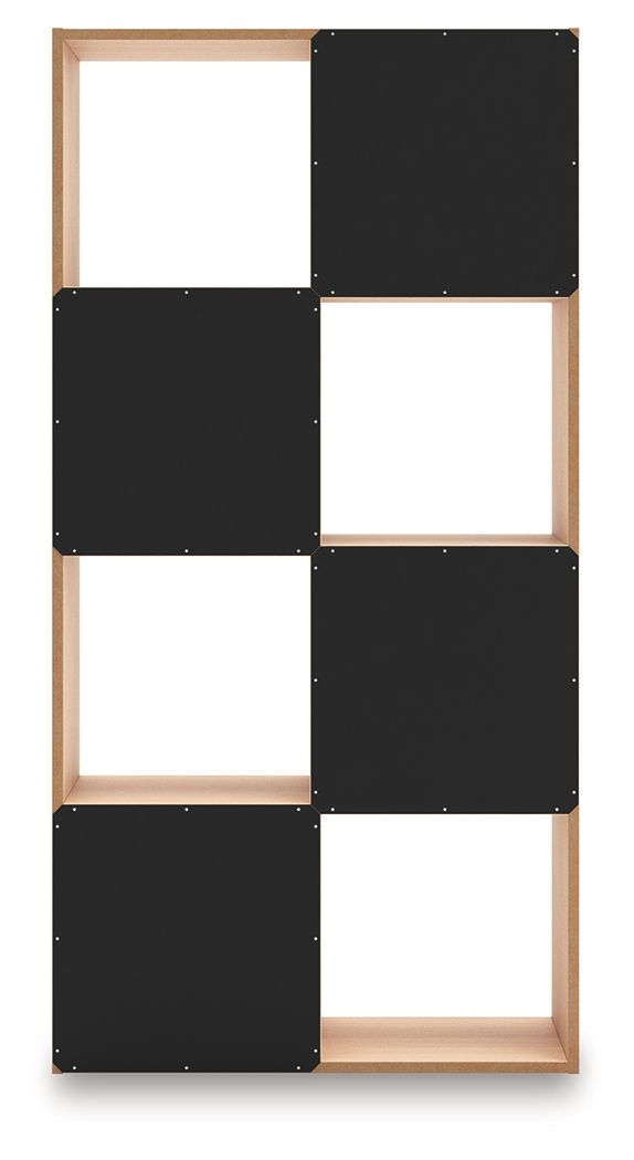 Ashley Furniture Piperton - Eight Cube Organizer - Tan - Image 6