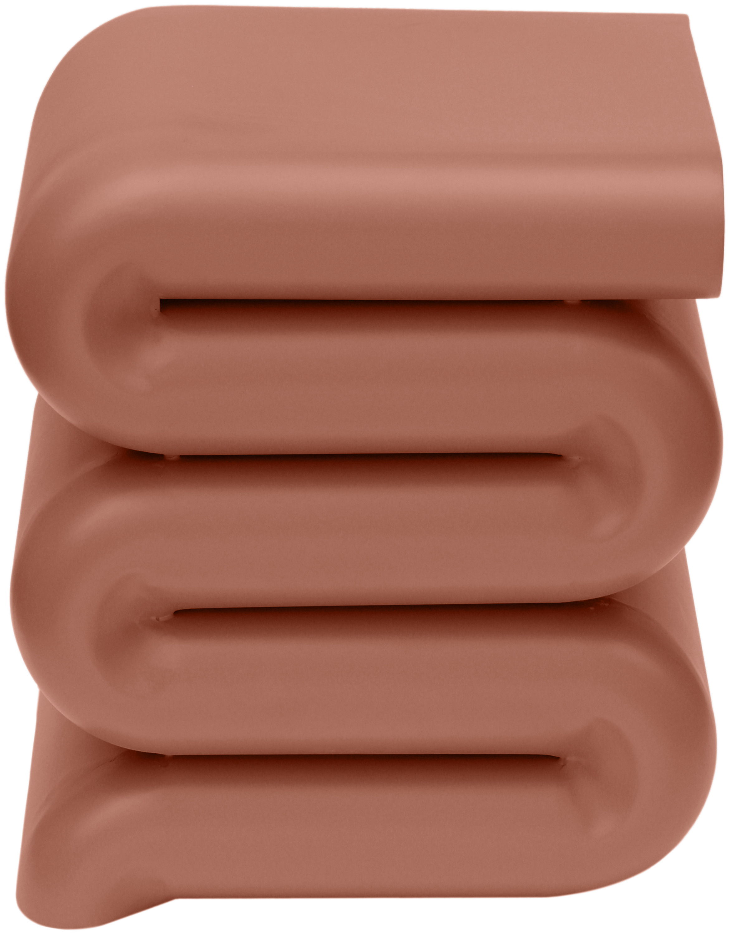 Roland - Iron End Table - Terracotta