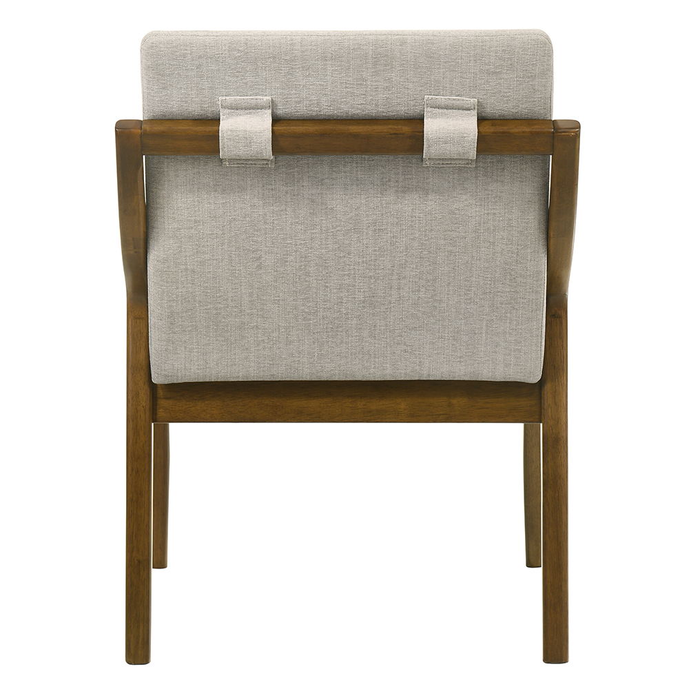 Danzel - Side Chair (Set of 2) - Gray / Vintage Oak, gray, view 4