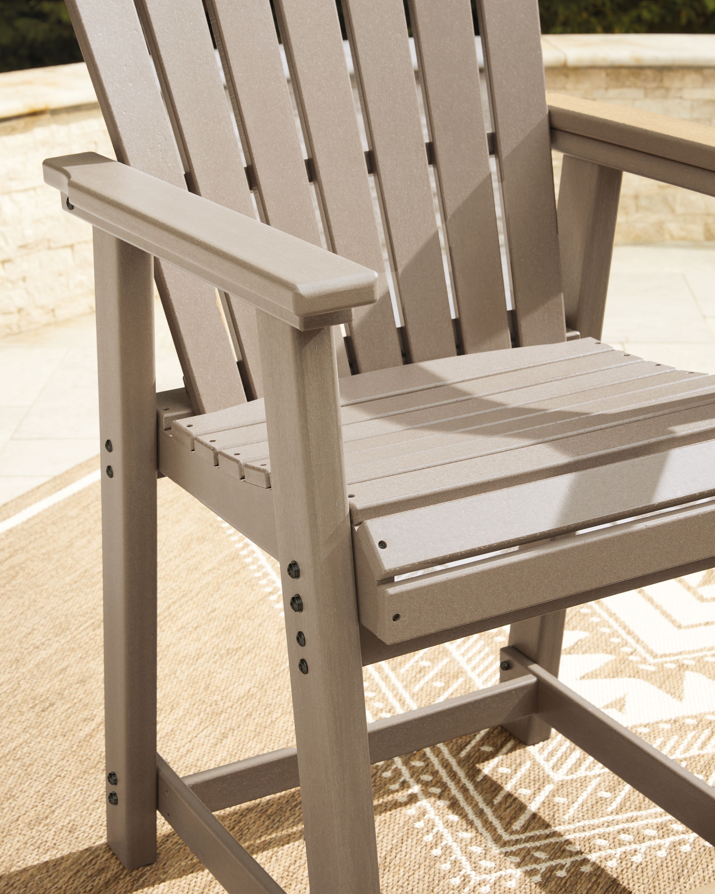 Ashley Furniture Seacliff Beach - Barstool (Set of 2) - Medium Brown - Image 6