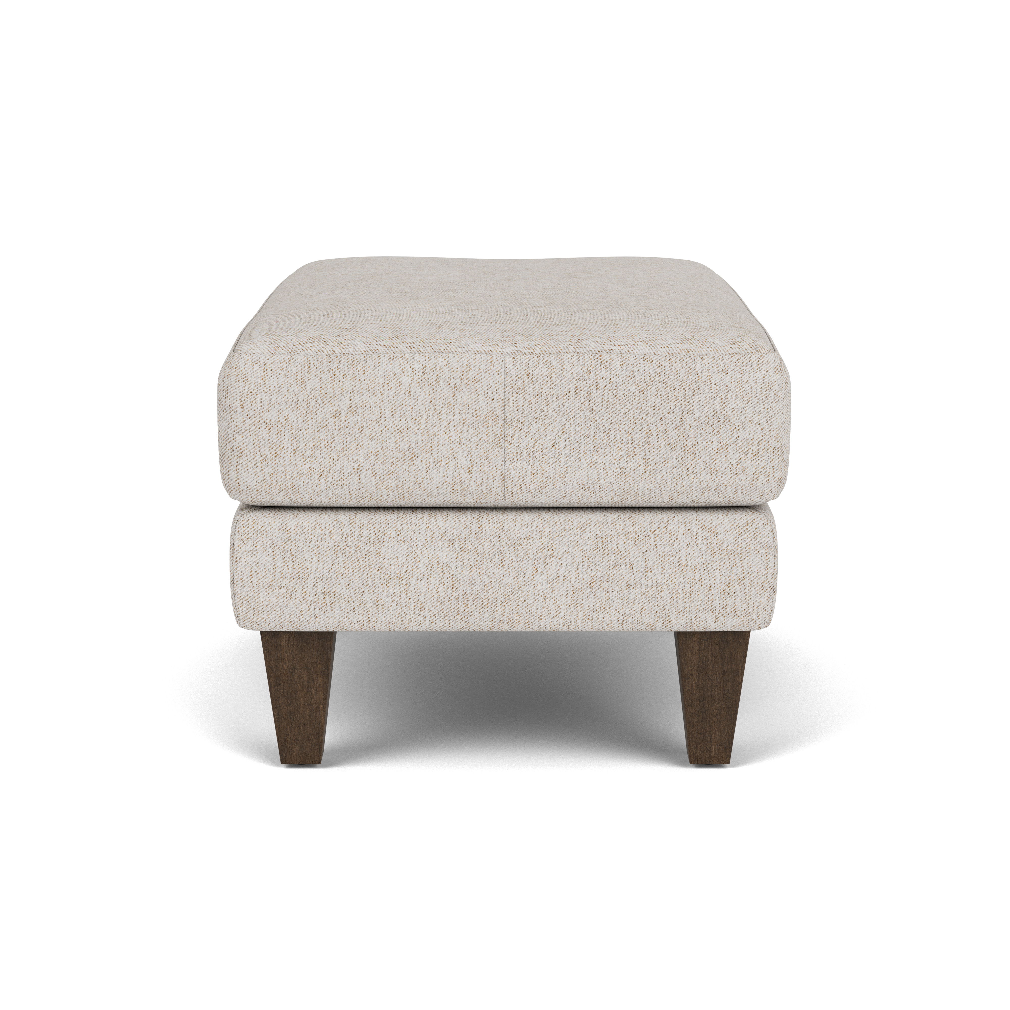 Bond - Fabric Ottoman, dark brown, view 7