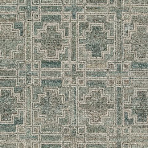 Ashley Furniture Jossland - 5' x 7' Rug - Turquoise / Ivory - Image 5