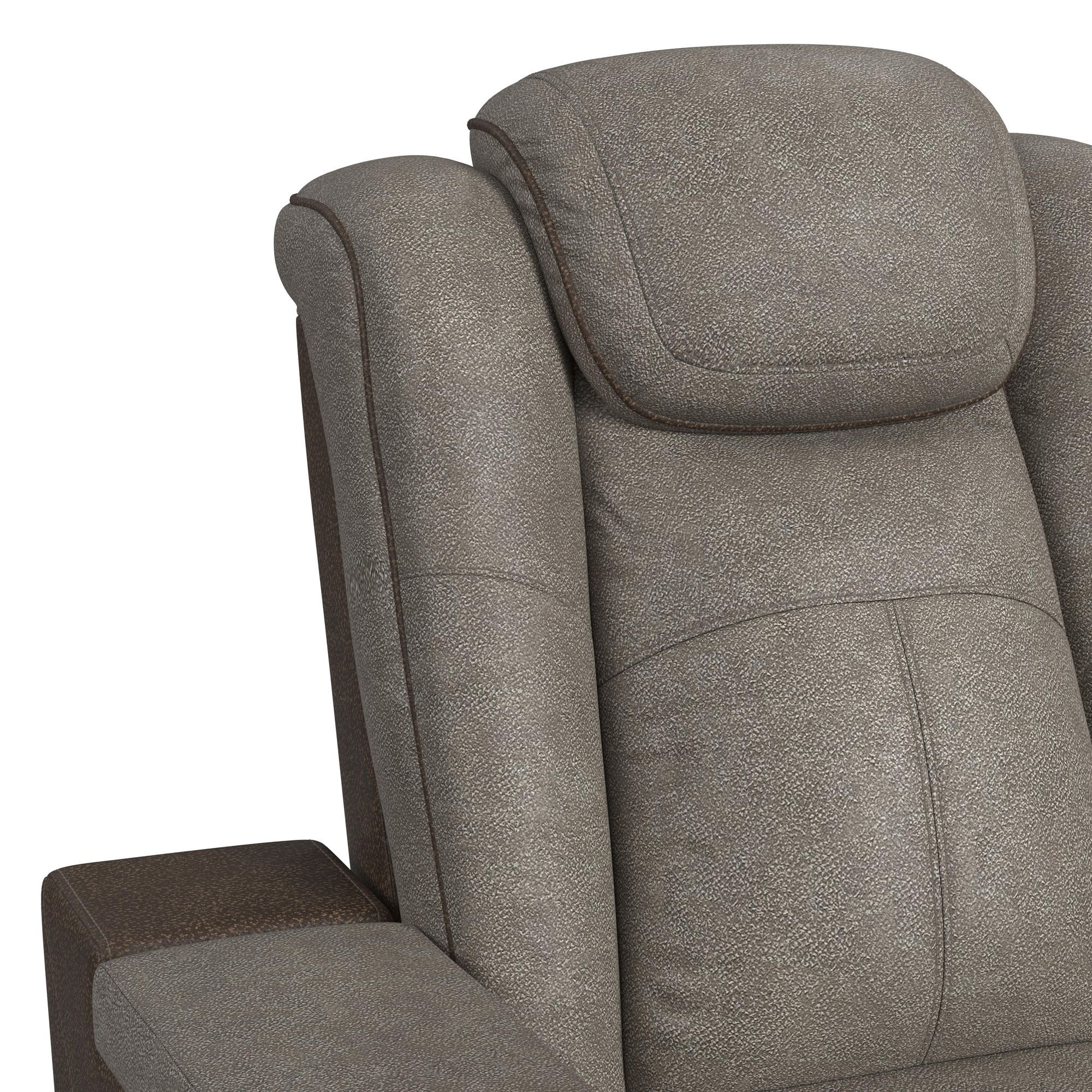 Lantana - 2 Piece Living Room Set (Sofa & Loveseat) - Rocky Gray/Brown