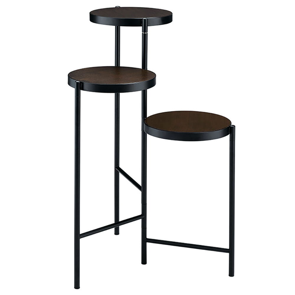 Namid - 30" Plant Stand - Black, black, view 2