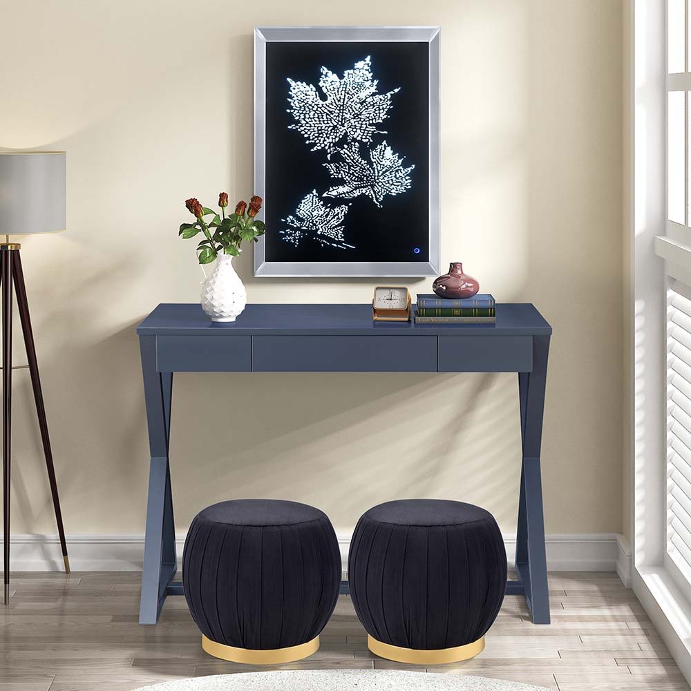 Nalo - Console Table (Same Of00174) - Charcoal, black