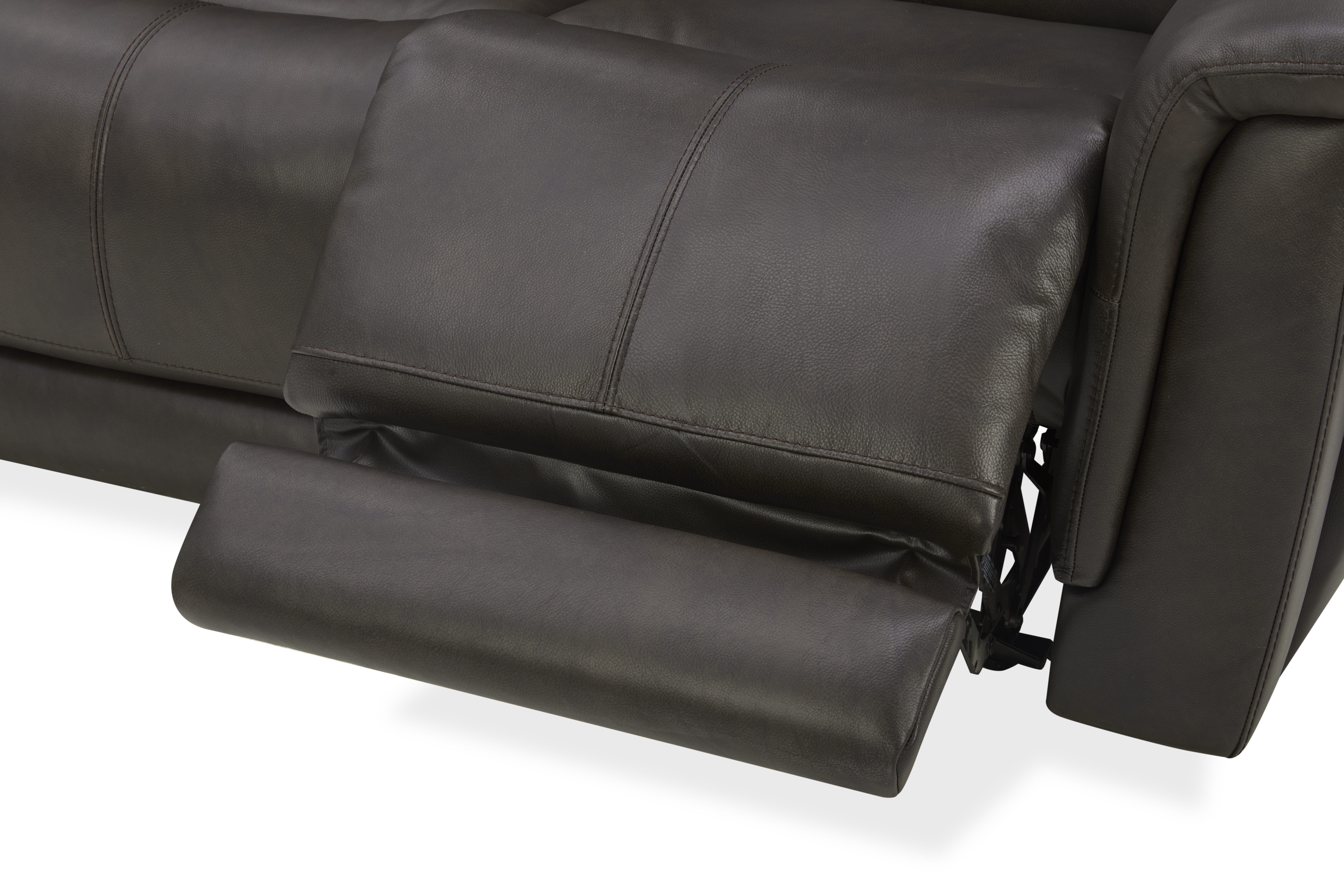 Ranger - Power Reclining Loveseat With Power Headrest, Lumbar, Heat & Massage - Dark Brown, dark brown, view 6