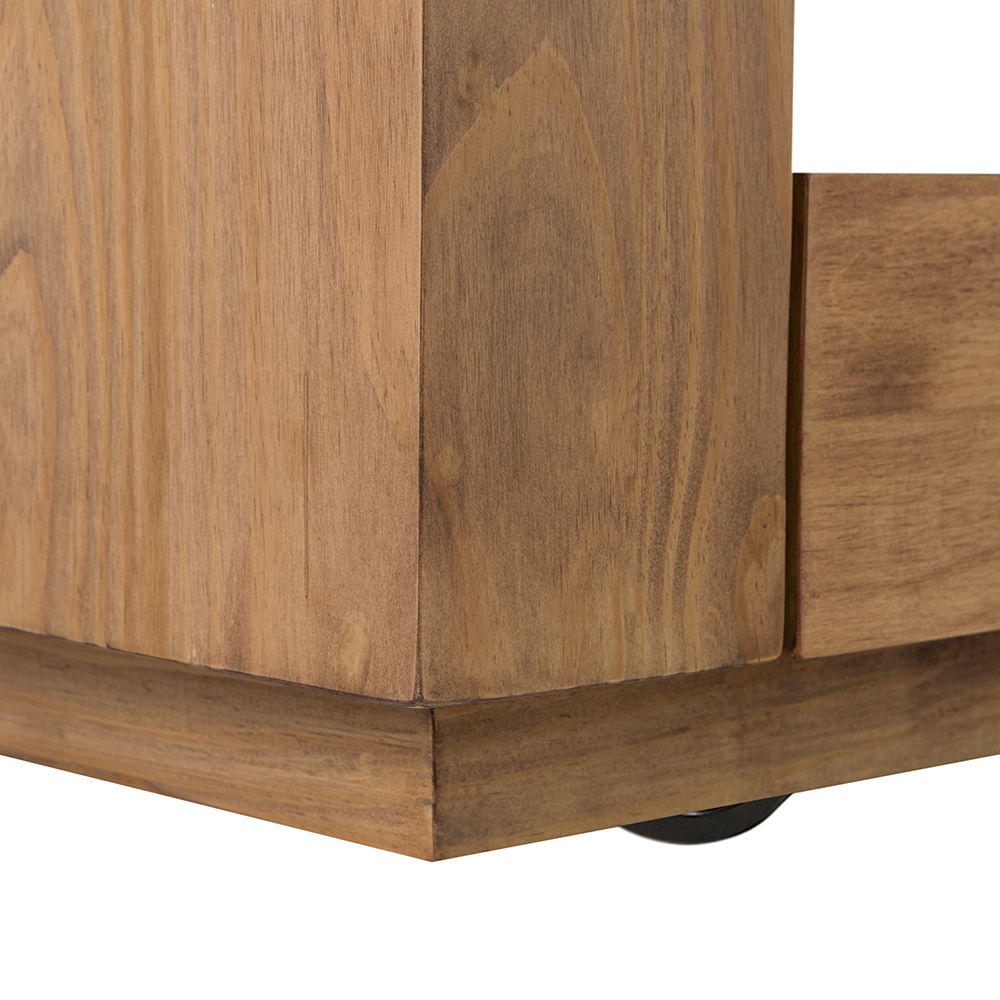 Harlan - Coffee Table - Oak, light brown, view 8