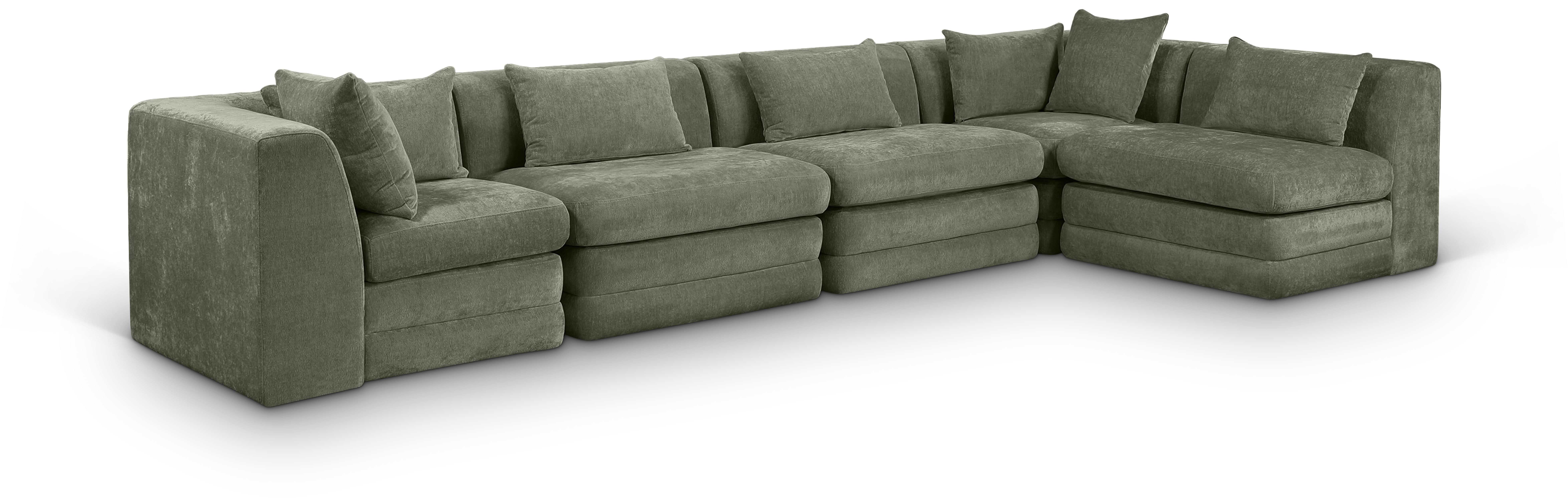 5 Pc · 152" Upholstered Modular Sectional