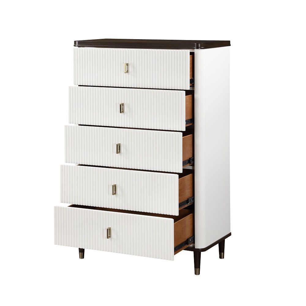 Carena - Chest - White & Brown, white, view 3
