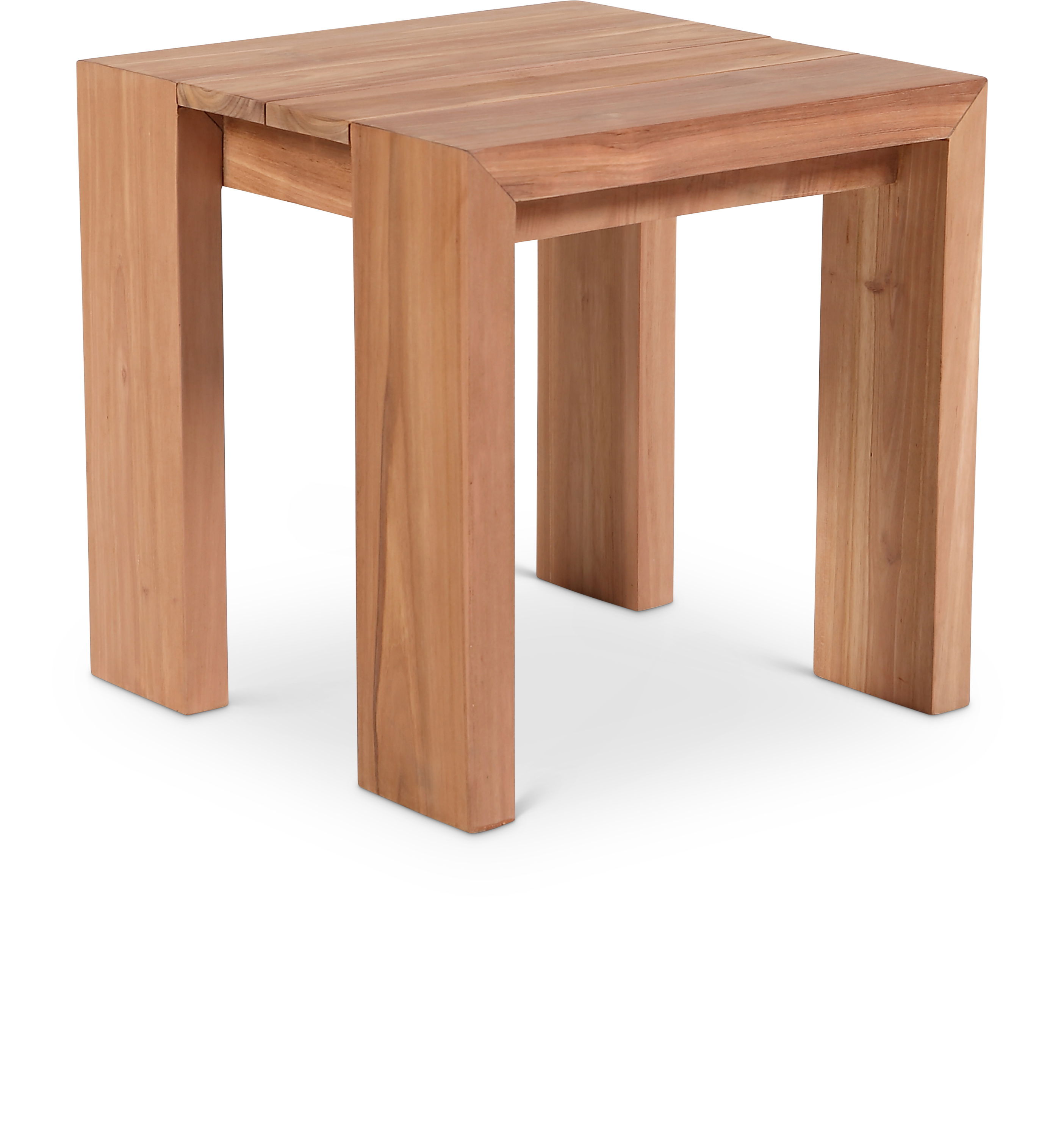 Tulum - Teak Outdoor End Table - Natural