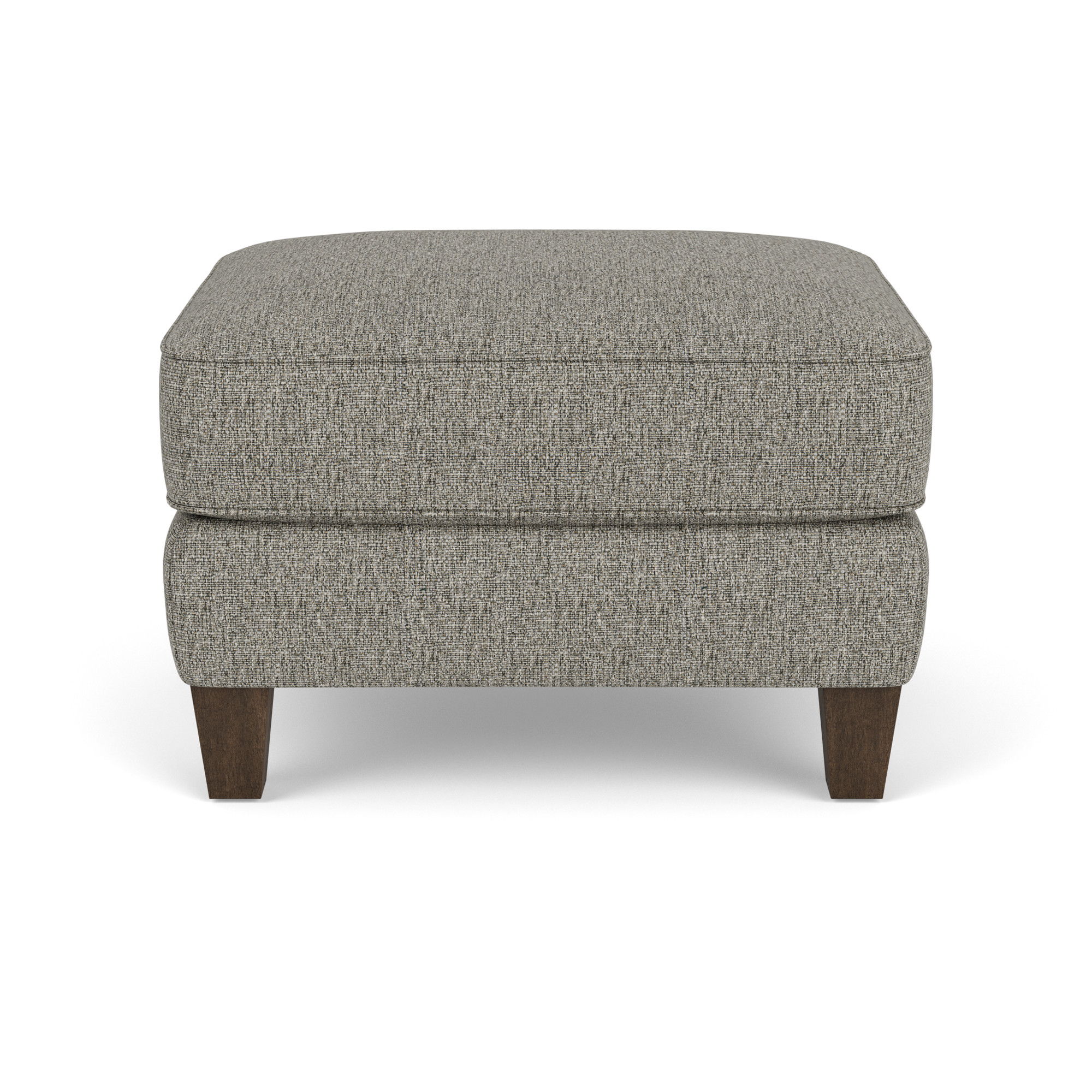 Finley - Fabric Ottoman, light gray, view 4