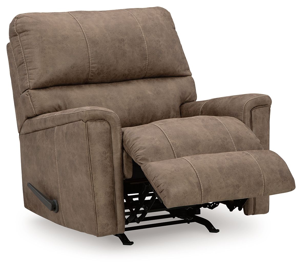 Ashley Furniture Navi - 3 Pc. - Sofa, Loveseat, Rocker Recliner - Fossil - Image 10