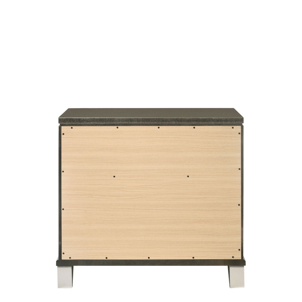 Skylar - Nightstand - Dark Champagne, dark brown, view 3
