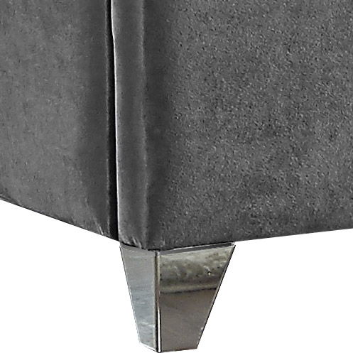 Zuma - King Bed - Gray