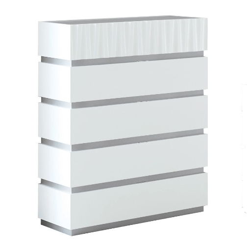 Marina - 5-Drawer Chest - White