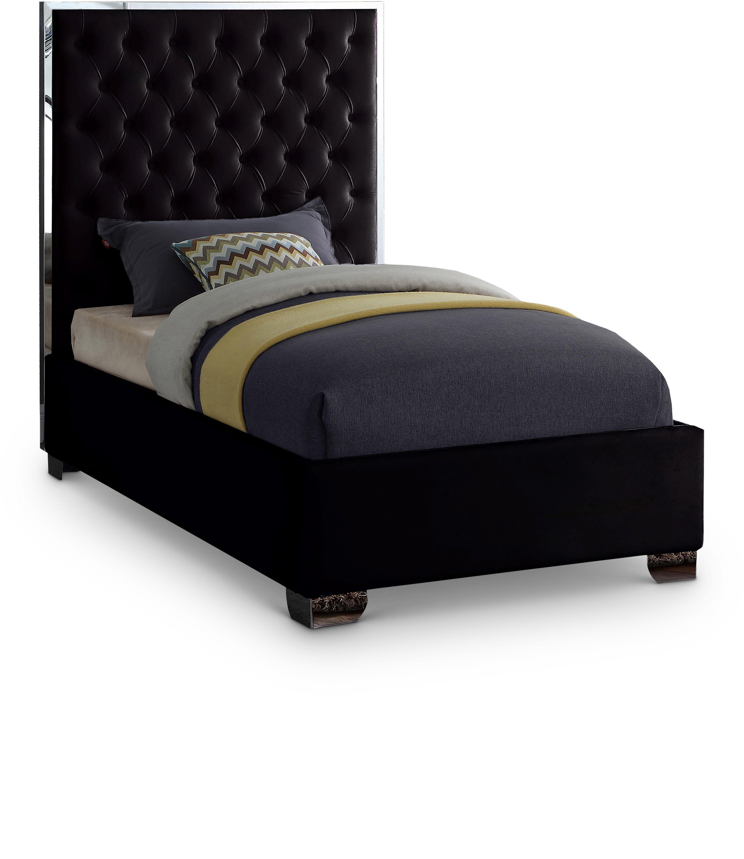 Lexi - Twin Bed - Black