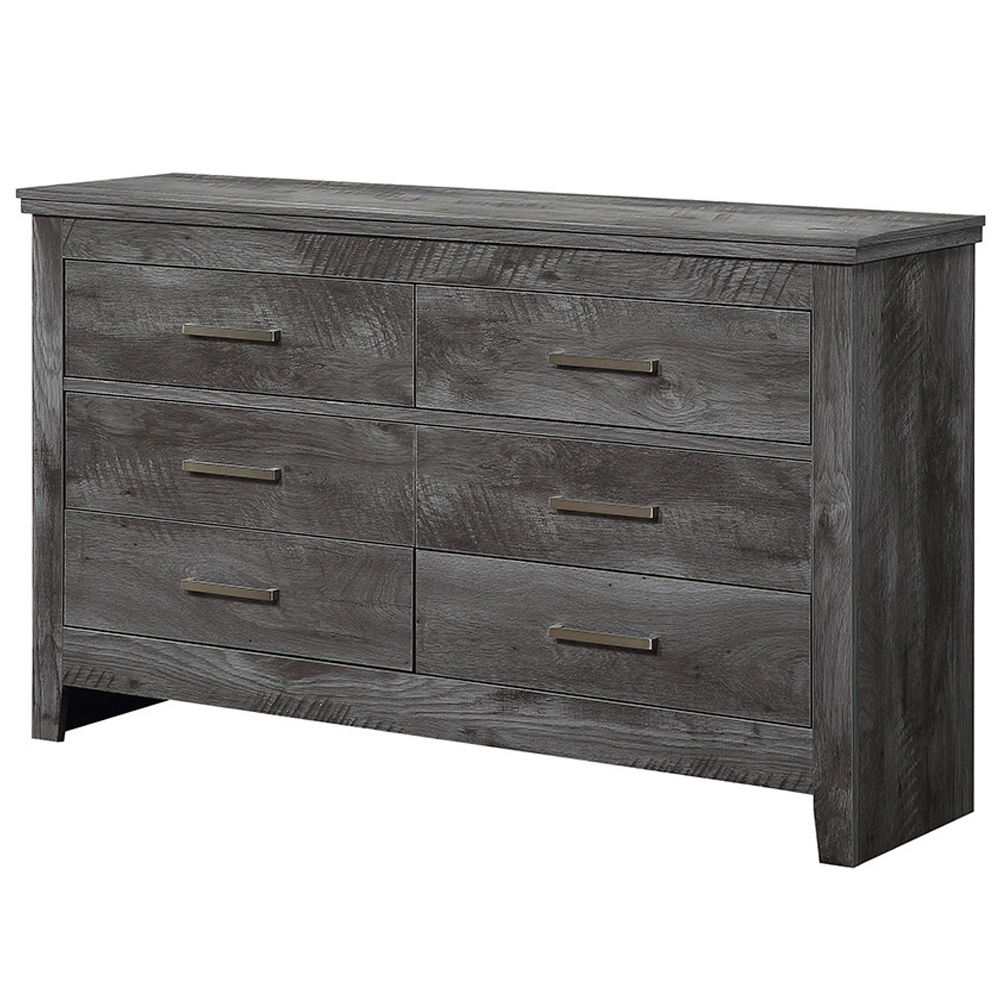 Vidalia - Dresser - Rustic Gray Oak, dark gray, view 2