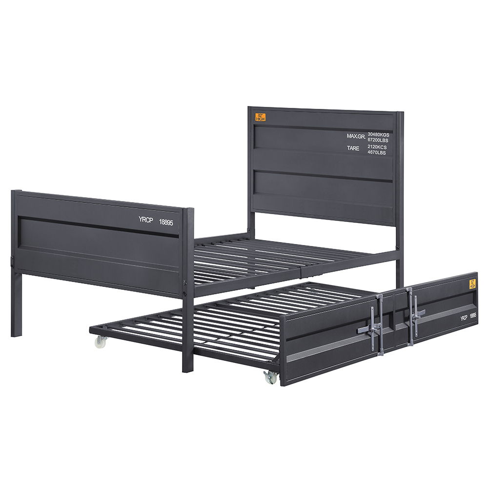 Cargo - Full Bed - Gunmetal, dark gray, view 4