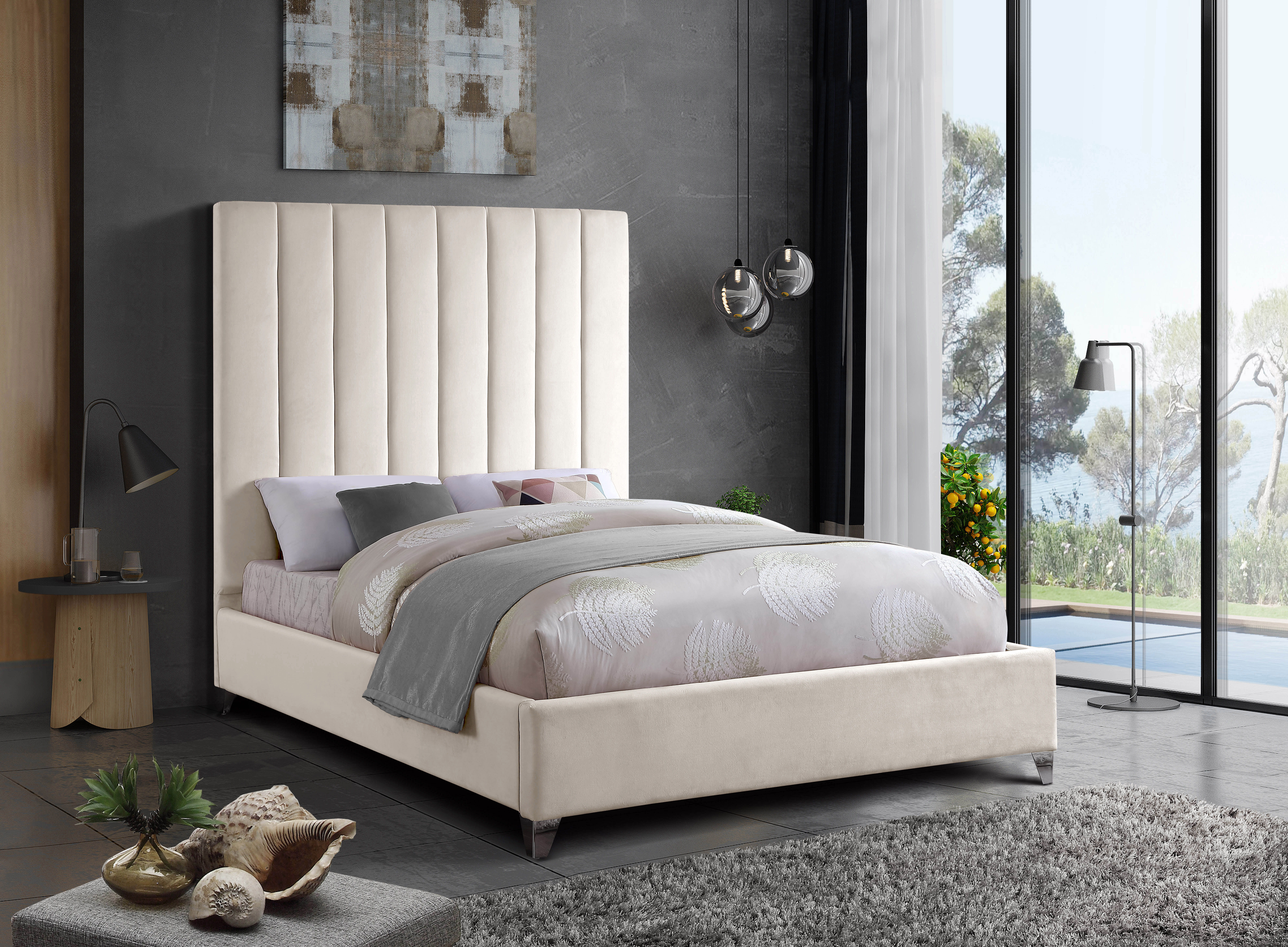 Via - Full Bed - Cream